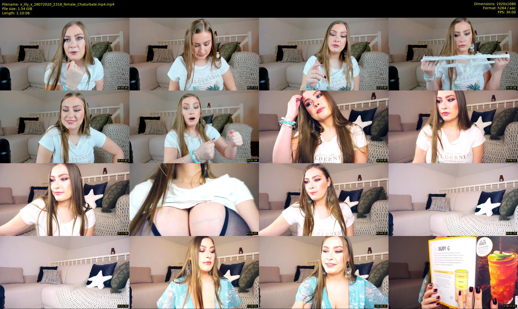x_lily_x — 71 minute Chaturbate female cam show recording, 1080p, Jul 28, 2020