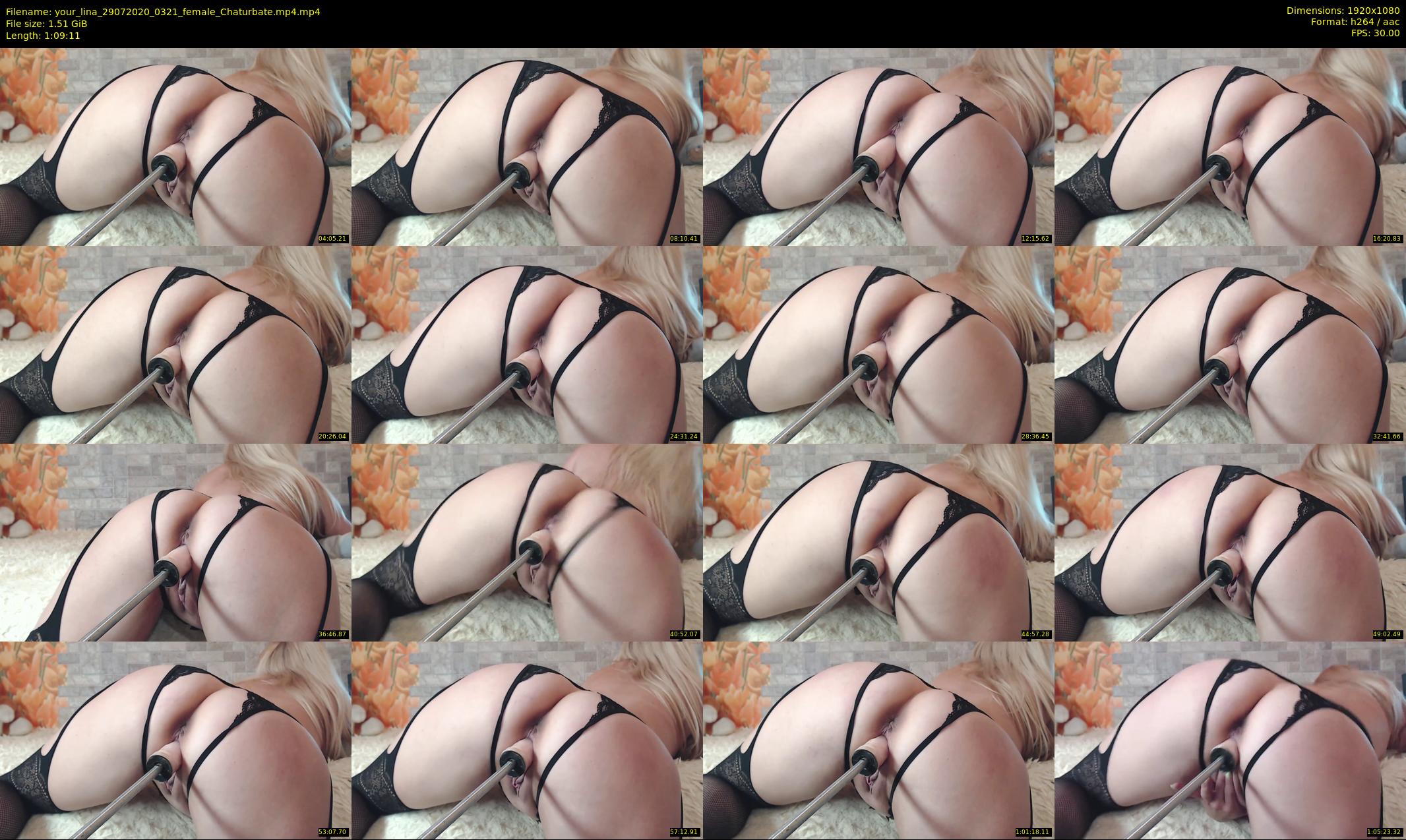 your_lina — 70 minute Chaturbate female cam show recording, 1080p, Jul 29, 2020
