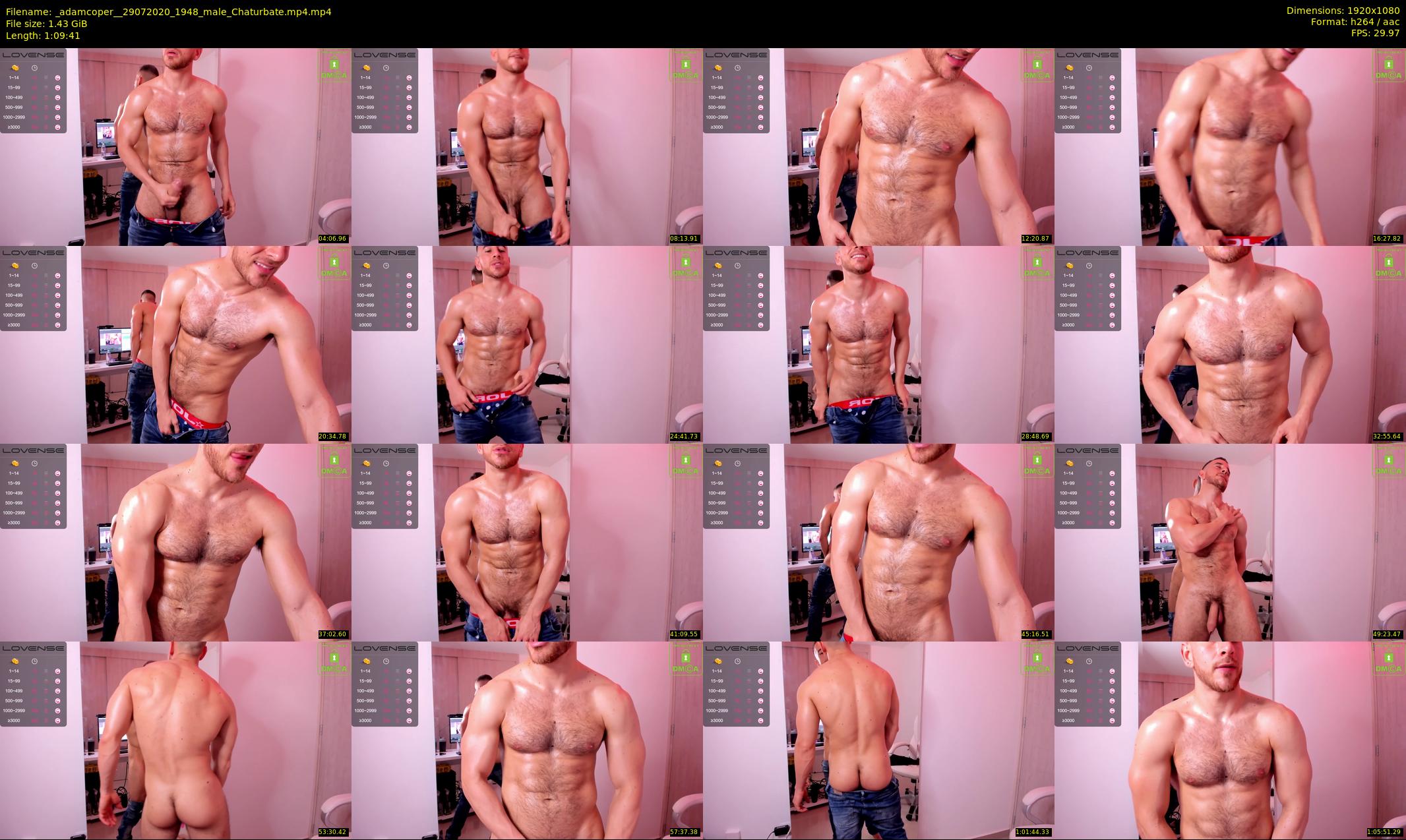 _adamcoper_ — 70 minute Chaturbate male cam show recording, 1080p, Jul 29, 2020