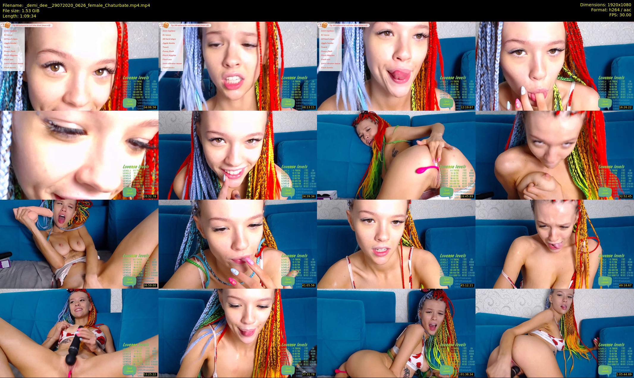 _demi_dee_ — 70 minute Chaturbate female cam show recording, 1080p, Jul 29, 2020