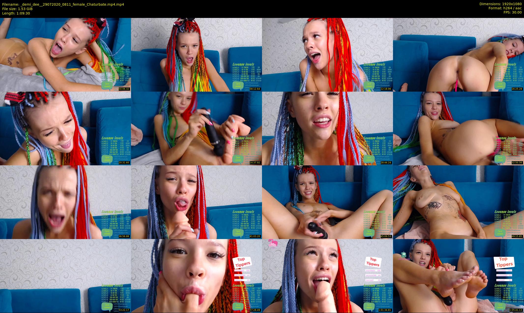 _demi_dee_ — 70 minute Chaturbate female cam show recording, 1080p, Jul 29, 2020