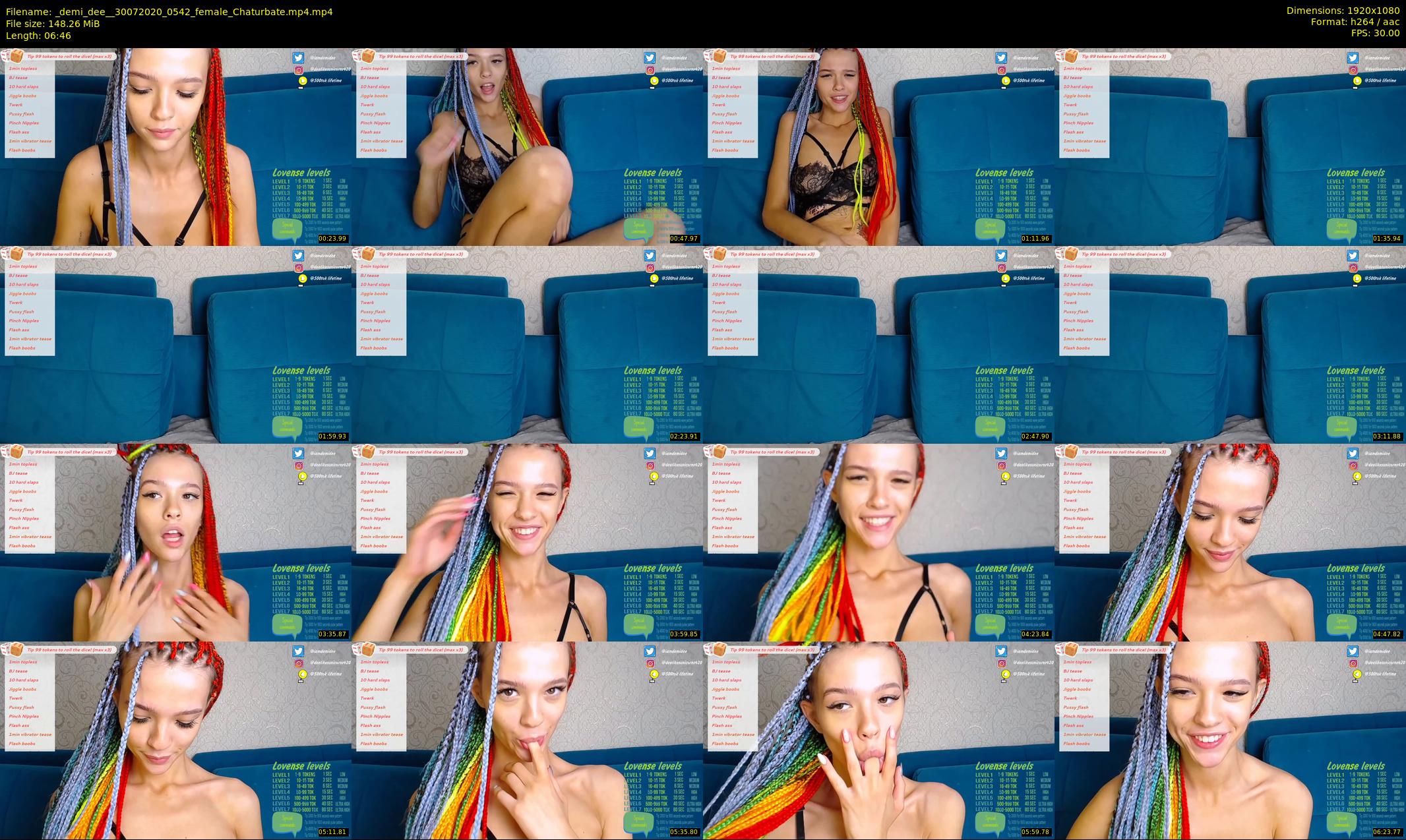 _demi_dee_ — 7 minute Chaturbate female cam show recording, 1080p, Jul 30, 2020