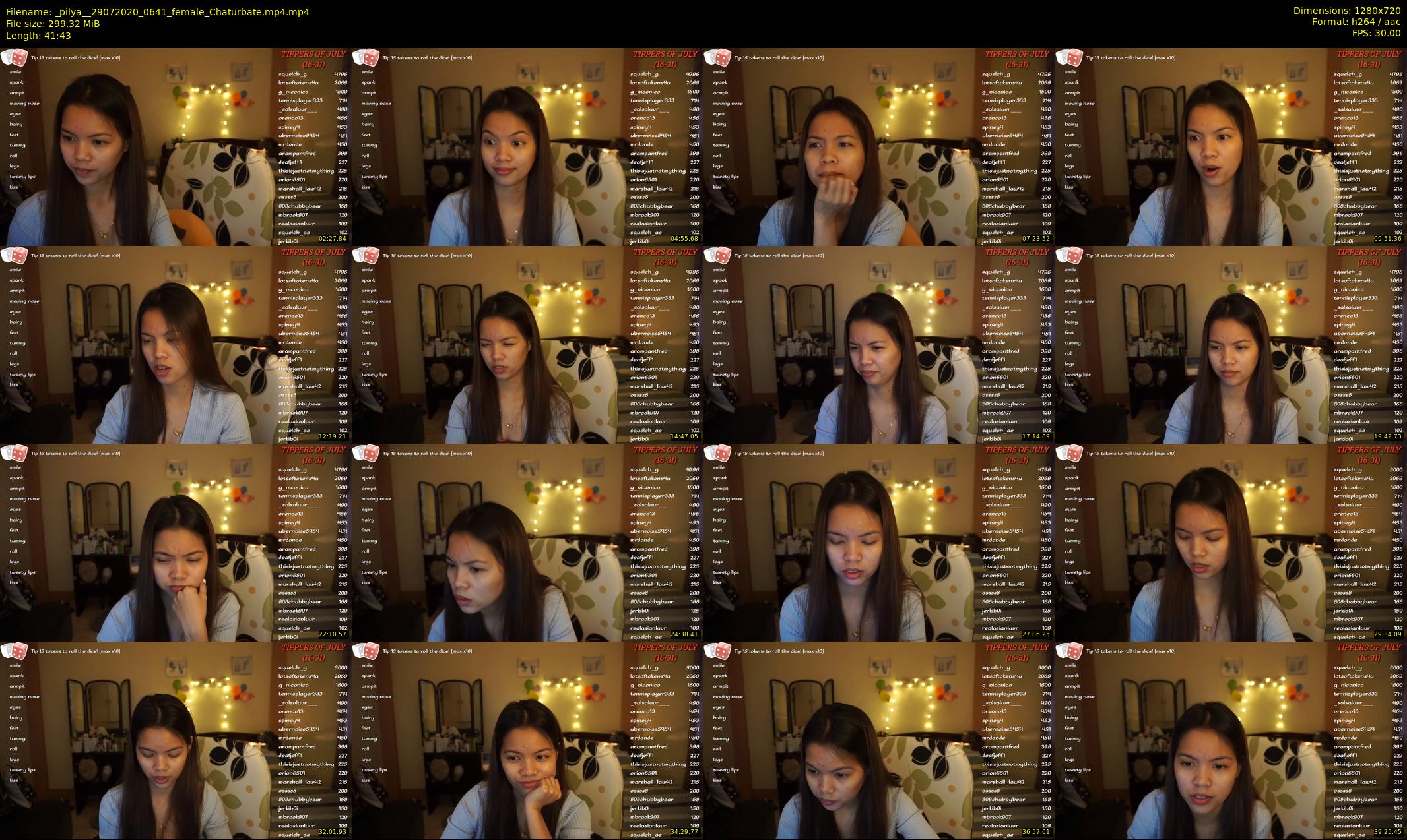 _pilya_ — 42 minute Chaturbate female cam show recording, 720p, Jul 29, 2020
