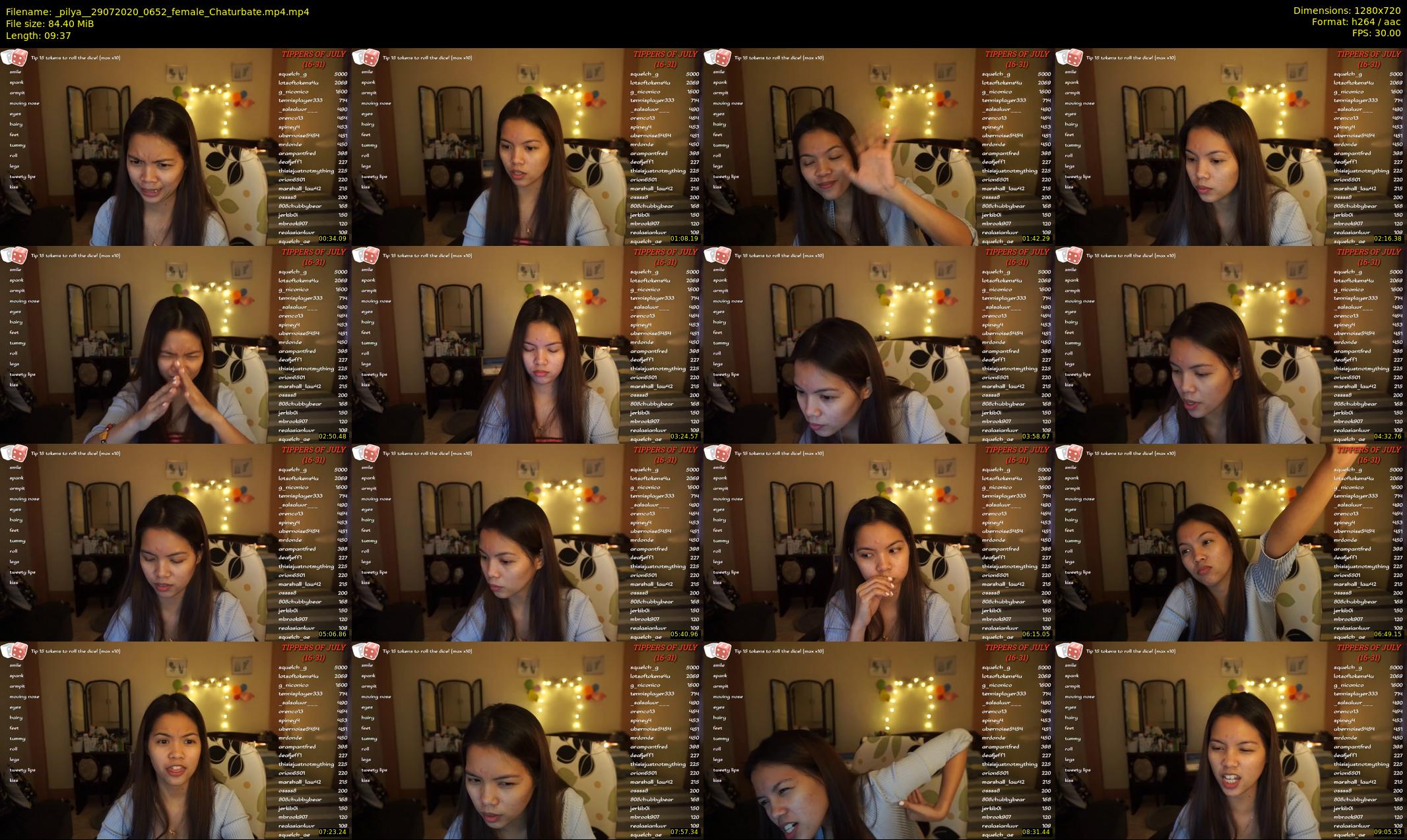 _pilya_ — 10 minute Chaturbate female cam show recording, 720p, Jul 29, 2020