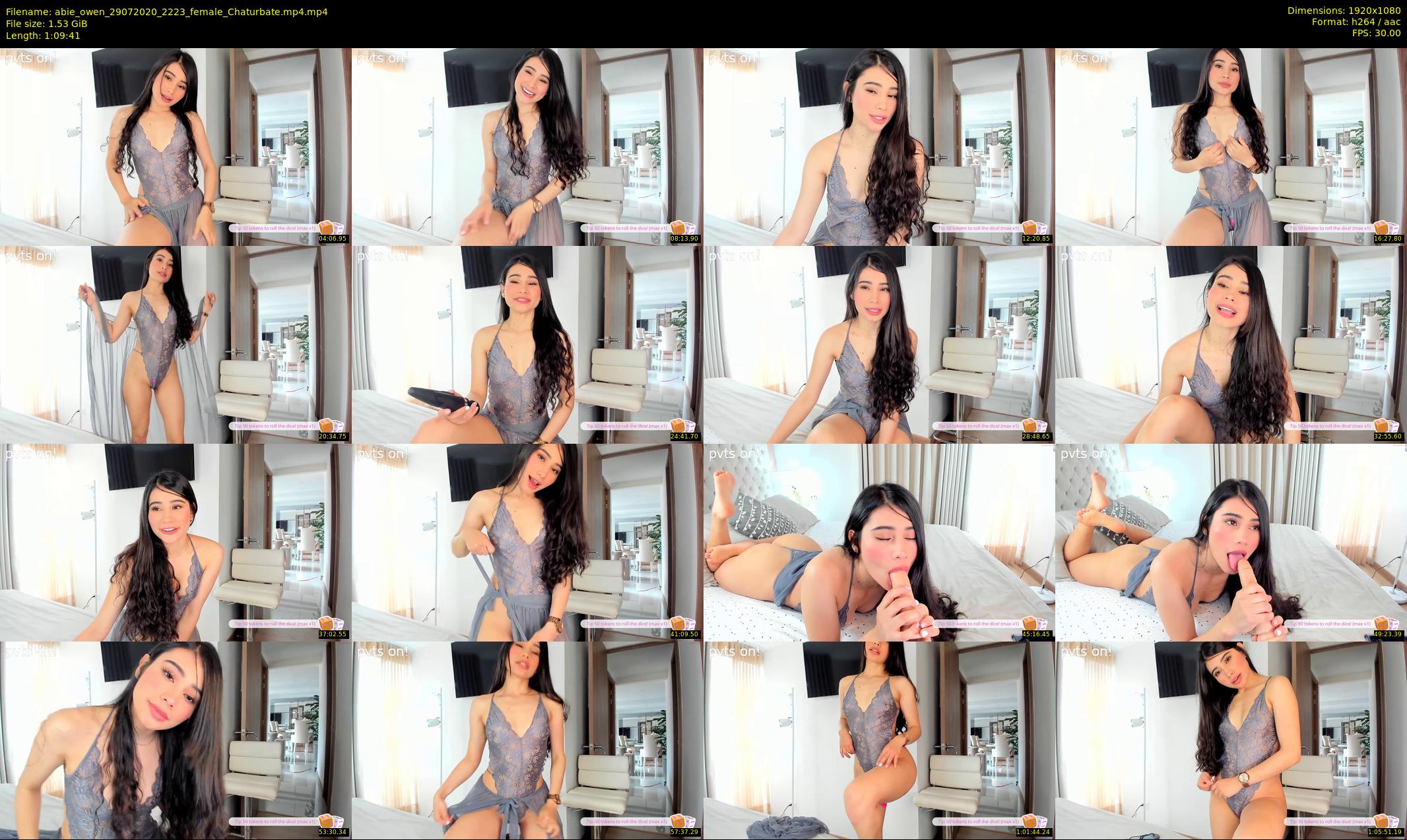 abie_owen — 70 minute Chaturbate female cam show recording, 1080p, Jul 29, 2020