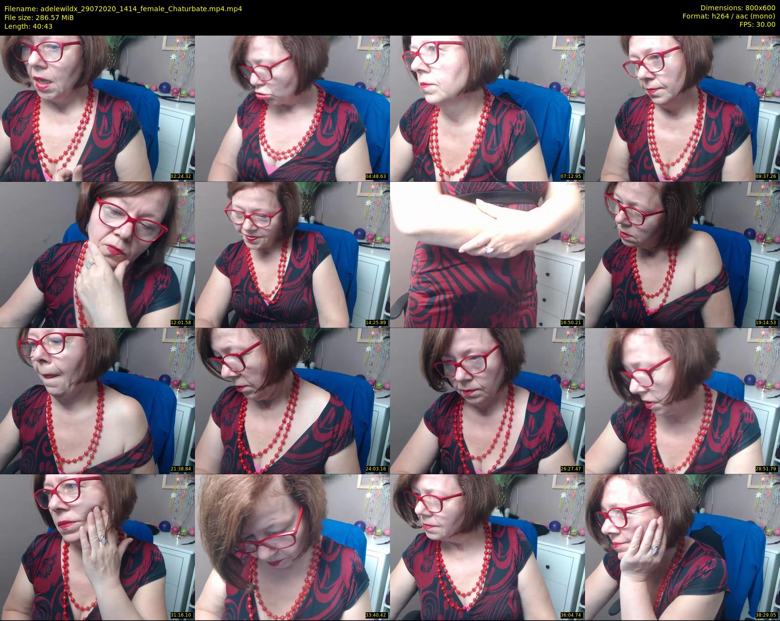 adelewildx — 41 minute Chaturbate female cam show recording, 480p, Jul 29, 2020