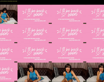 adonamazzara — 34 minute Chaturbate female cam show recording, 720p, Jul 29, 2020