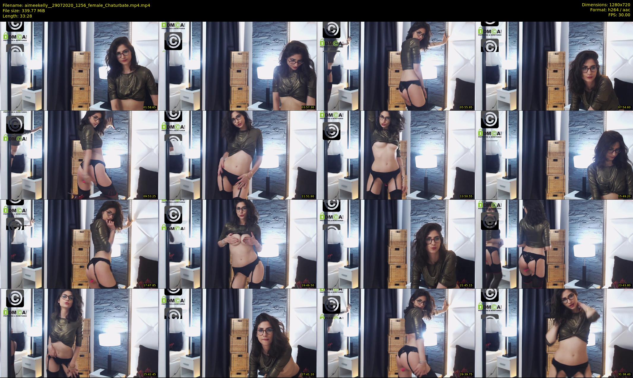 aimeekelly_ — 34 minute Chaturbate female cam show recording, 720p, Jul 29, 2020