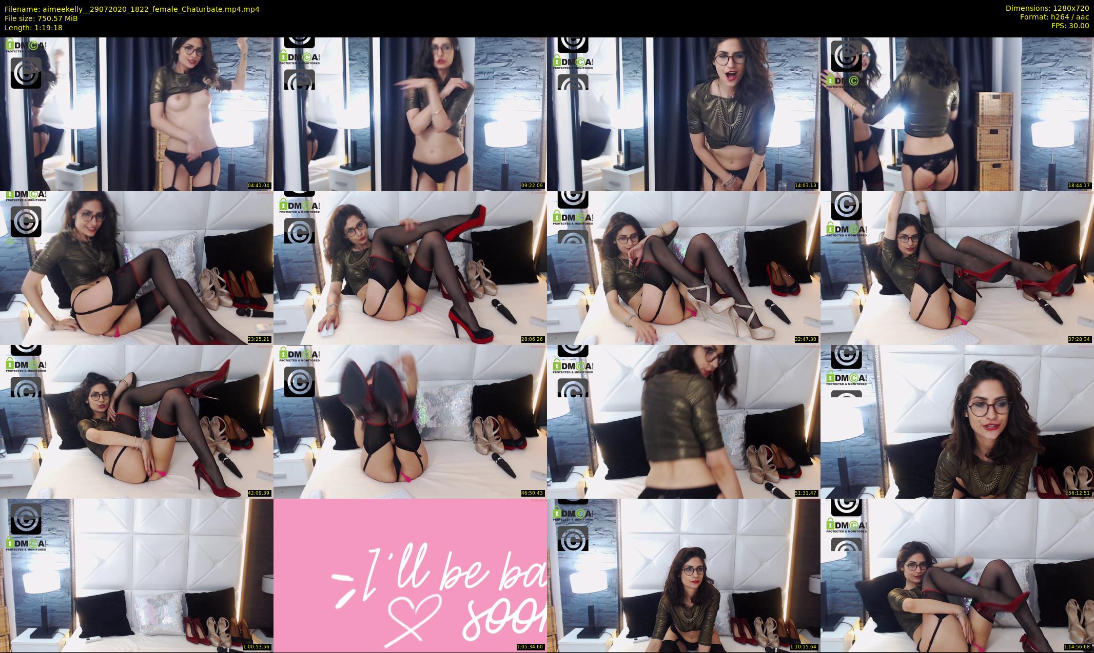 aimeekelly_ — 80 minute Chaturbate female cam show recording, 720p, Jul 29, 2020
