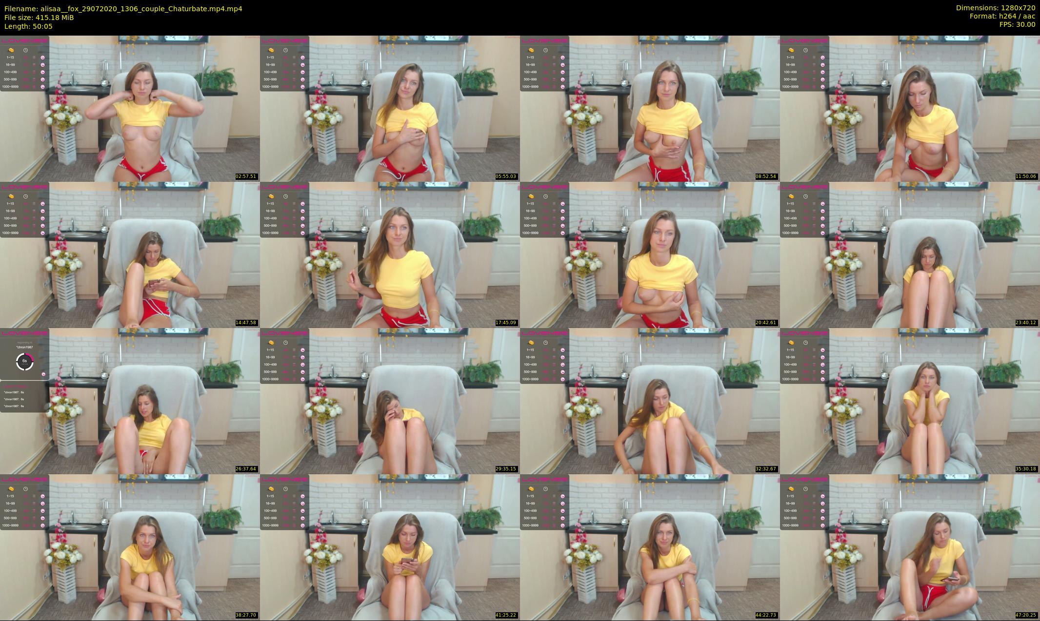 alisaa__fox — 51 minute Chaturbate female cam show recording, 720p, Jul 29, 2020