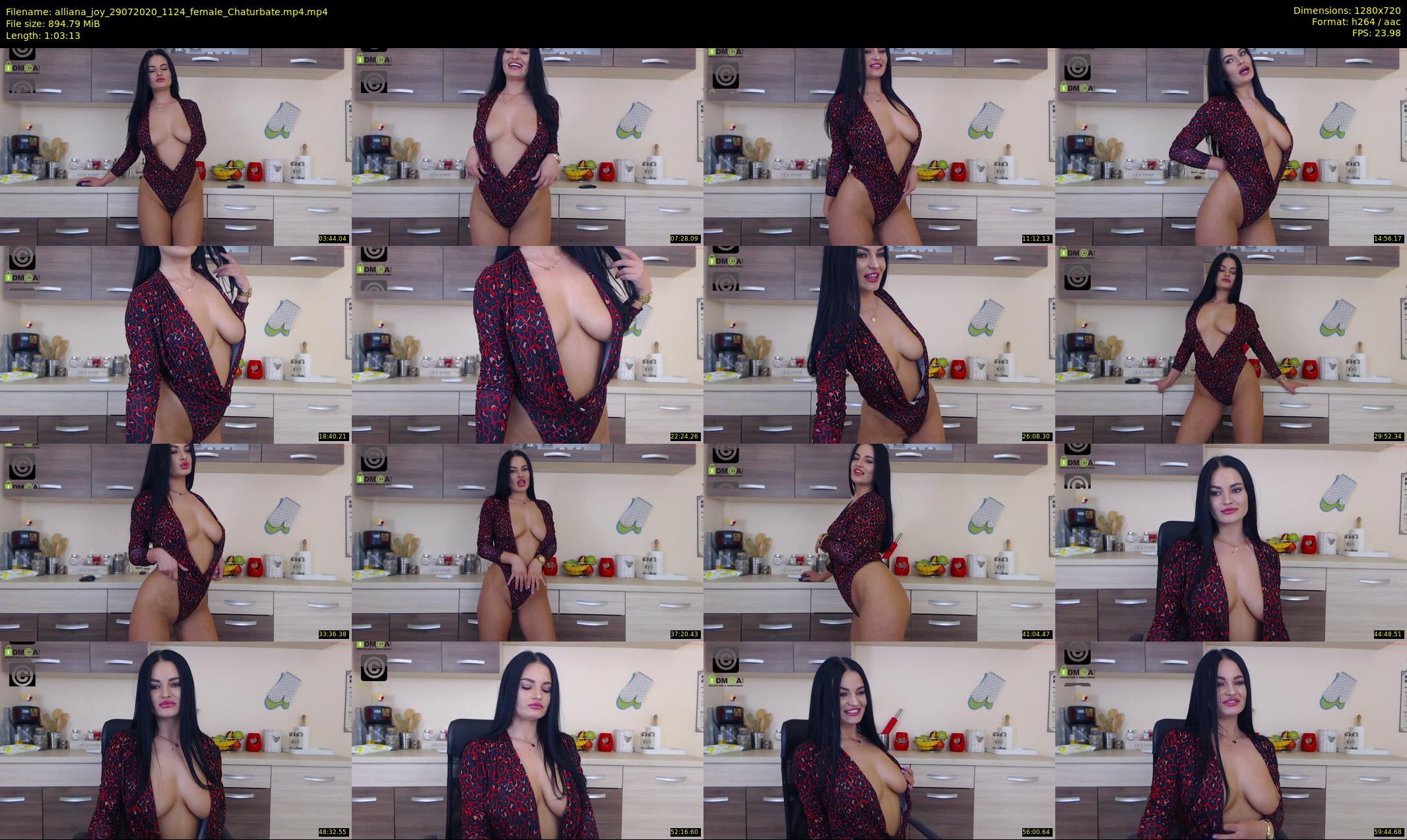 alliana_joy — 64 minute Chaturbate female cam show recording, 720p, Jul 29, 2020