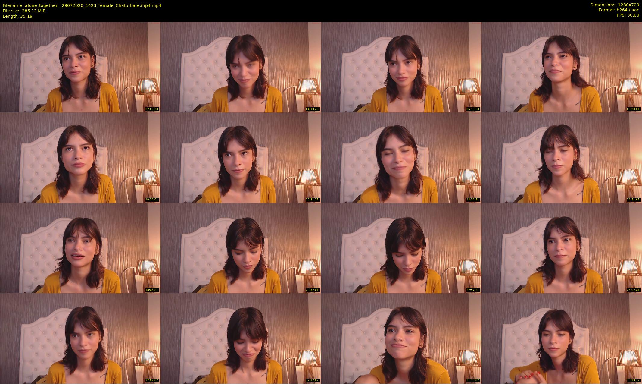 alone_together_ — 36 minute Chaturbate female cam show recording, 720p, Jul 29, 2020