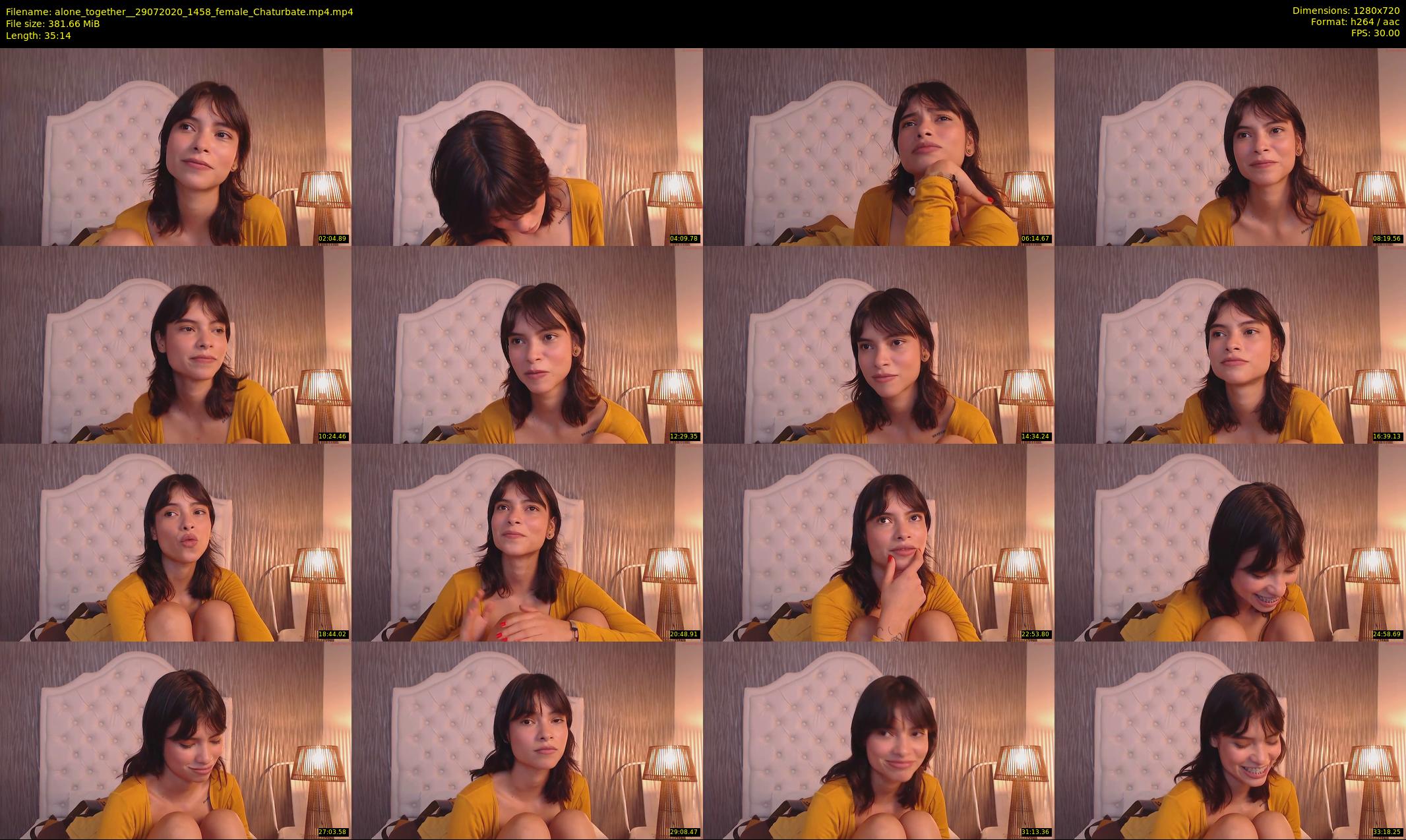 alone_together_ — 36 minute Chaturbate female cam show recording, 720p, Jul 29, 2020