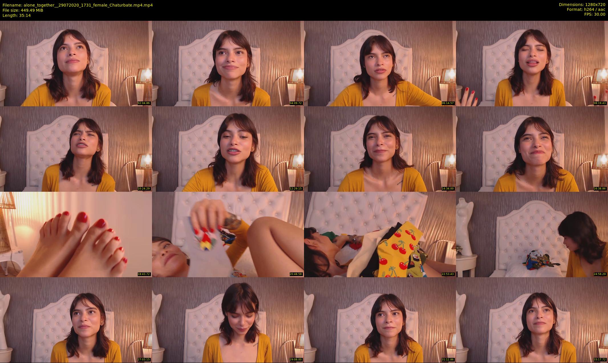 alone_together_ — 36 minute Chaturbate female cam show recording, 720p, Jul 29, 2020