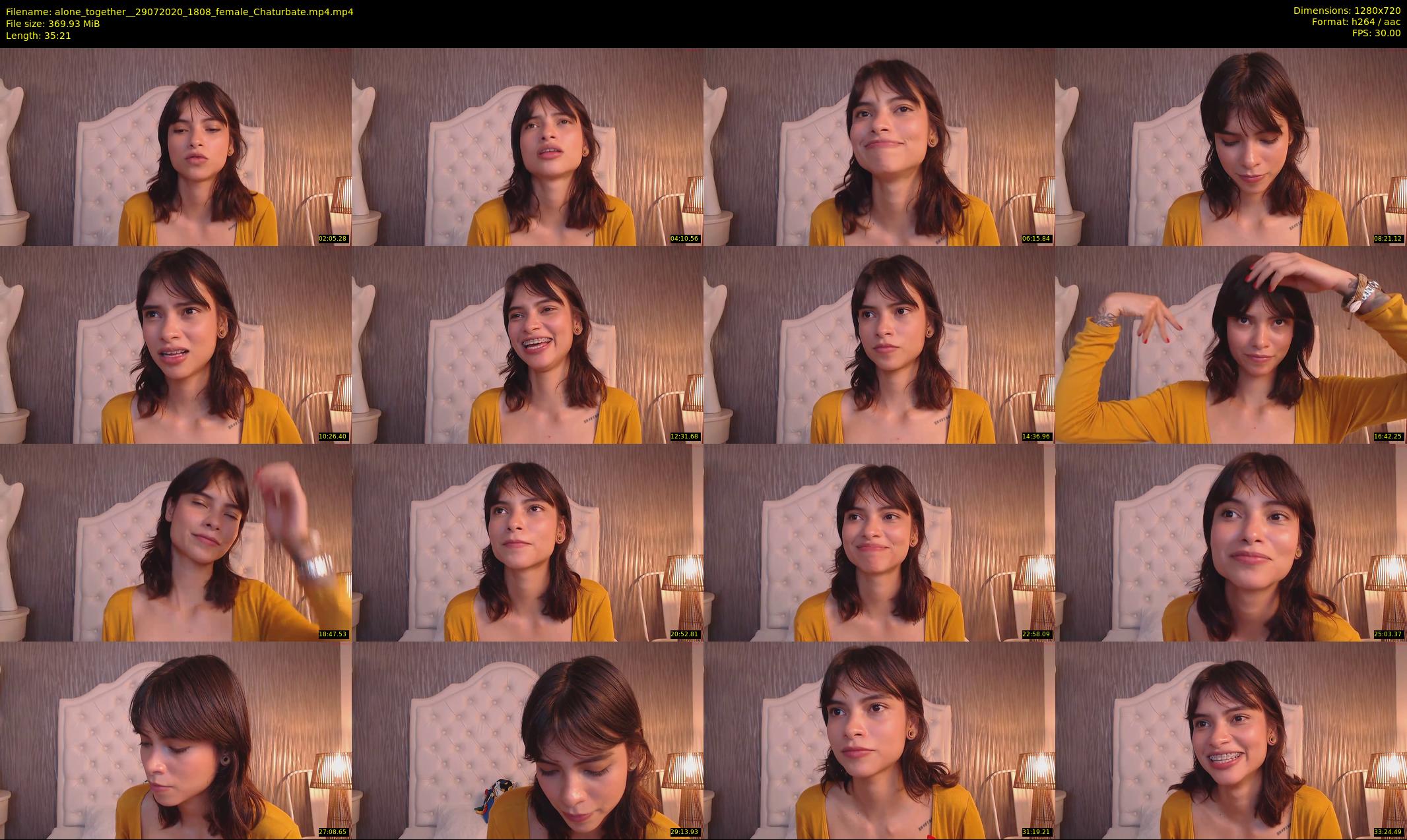 alone_together_ — 36 minute Chaturbate female cam show recording, 720p, Jul 29, 2020
