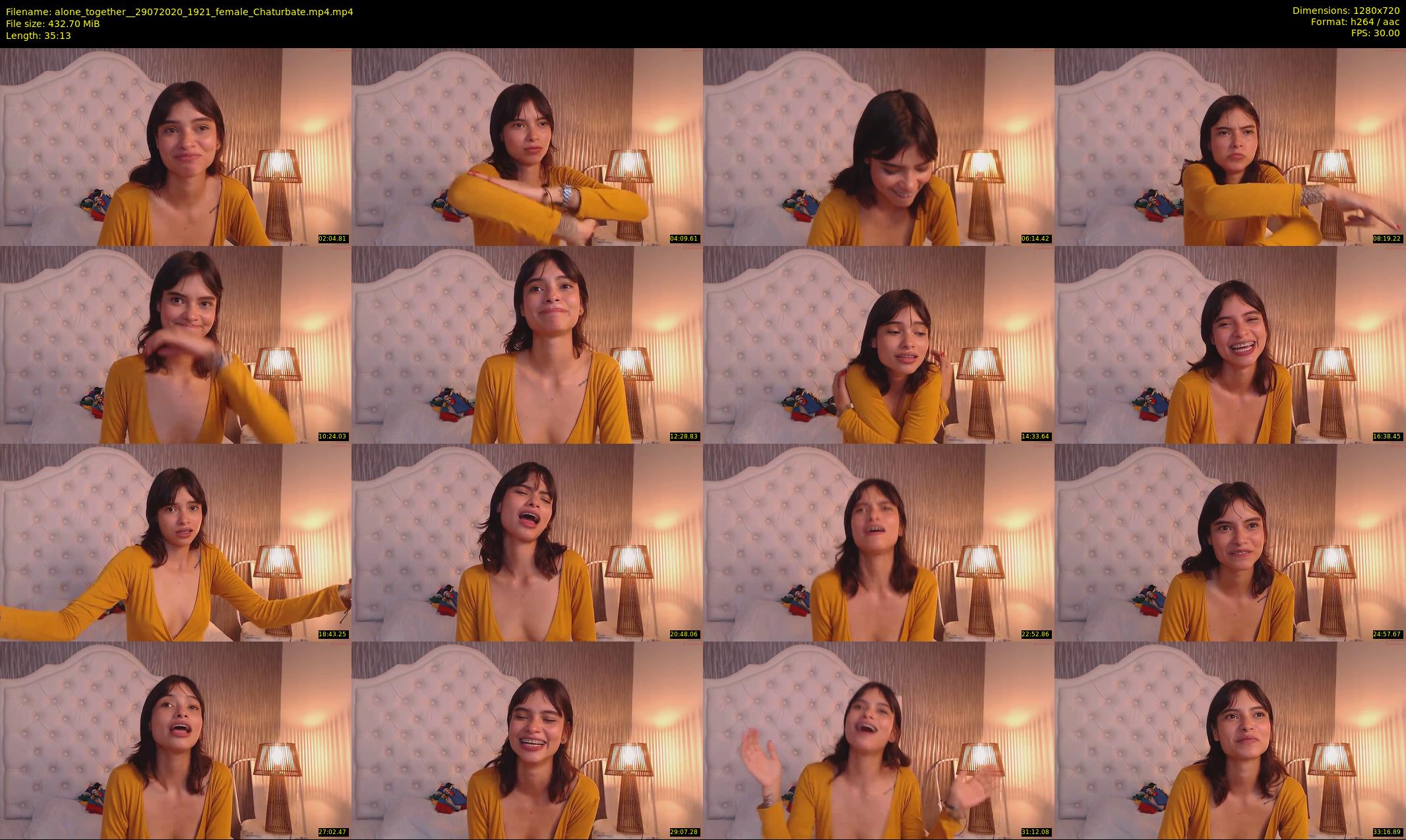 alone_together_ — 36 minute Chaturbate female cam show recording, 720p, Jul 29, 2020