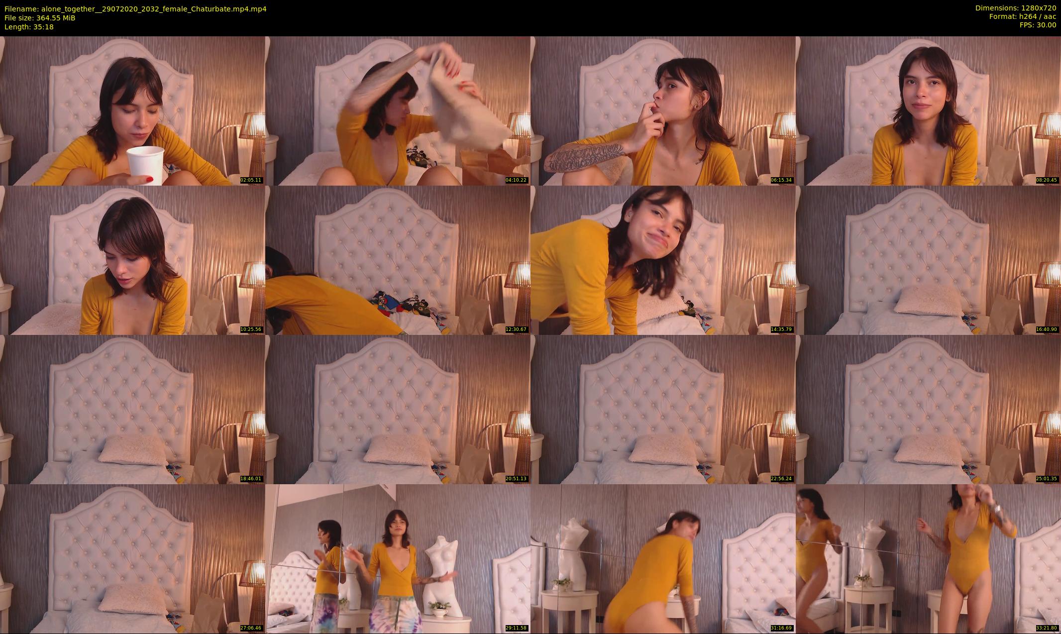 alone_together_ — 36 minute Chaturbate female cam show recording, 720p, Jul 29, 2020
