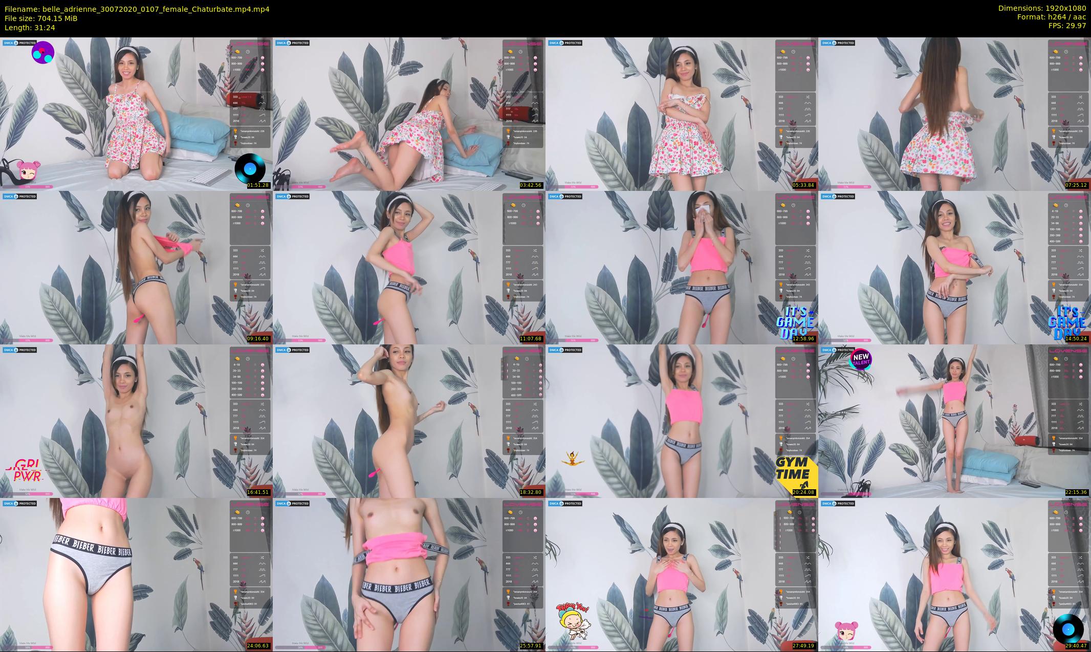 belle_adrienne — 32 minute Chaturbate couple cam show recording, 1080p, Jul 30, 2020
