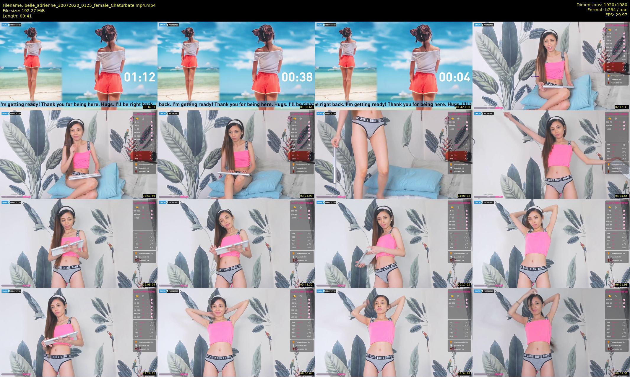 belle_adrienne — 10 minute Chaturbate couple cam show recording, 1080p, Jul 30, 2020