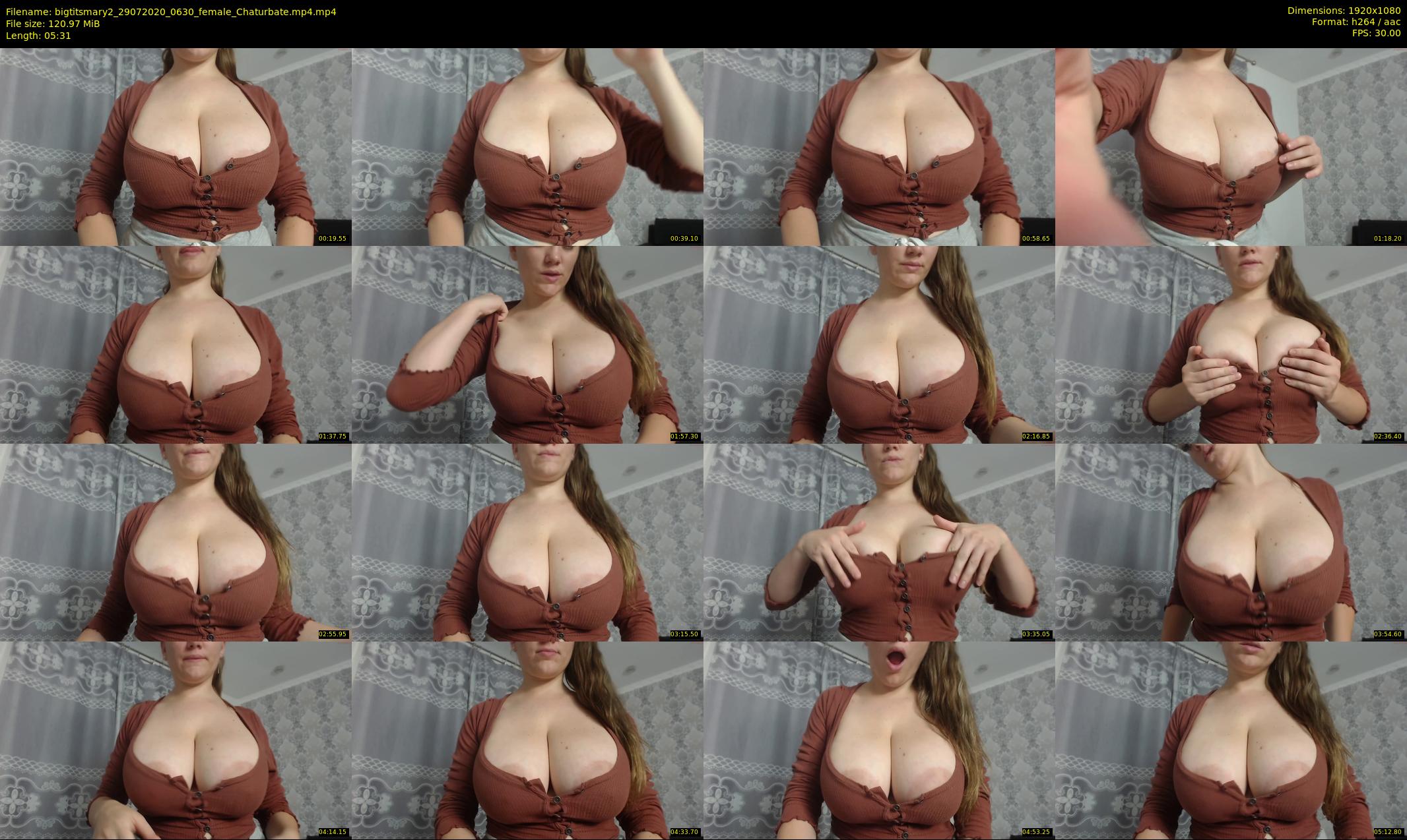bigtitsmary2 — 6 minute Chaturbate female cam show recording, 1080p, Jul 29, 2020