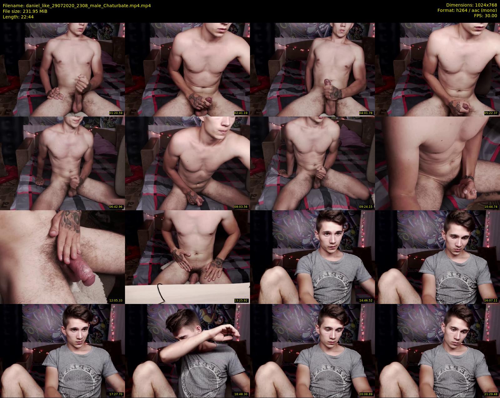 daniel_like — 23 minute Chaturbate male cam show recording, 720p, Jul 29, 2020