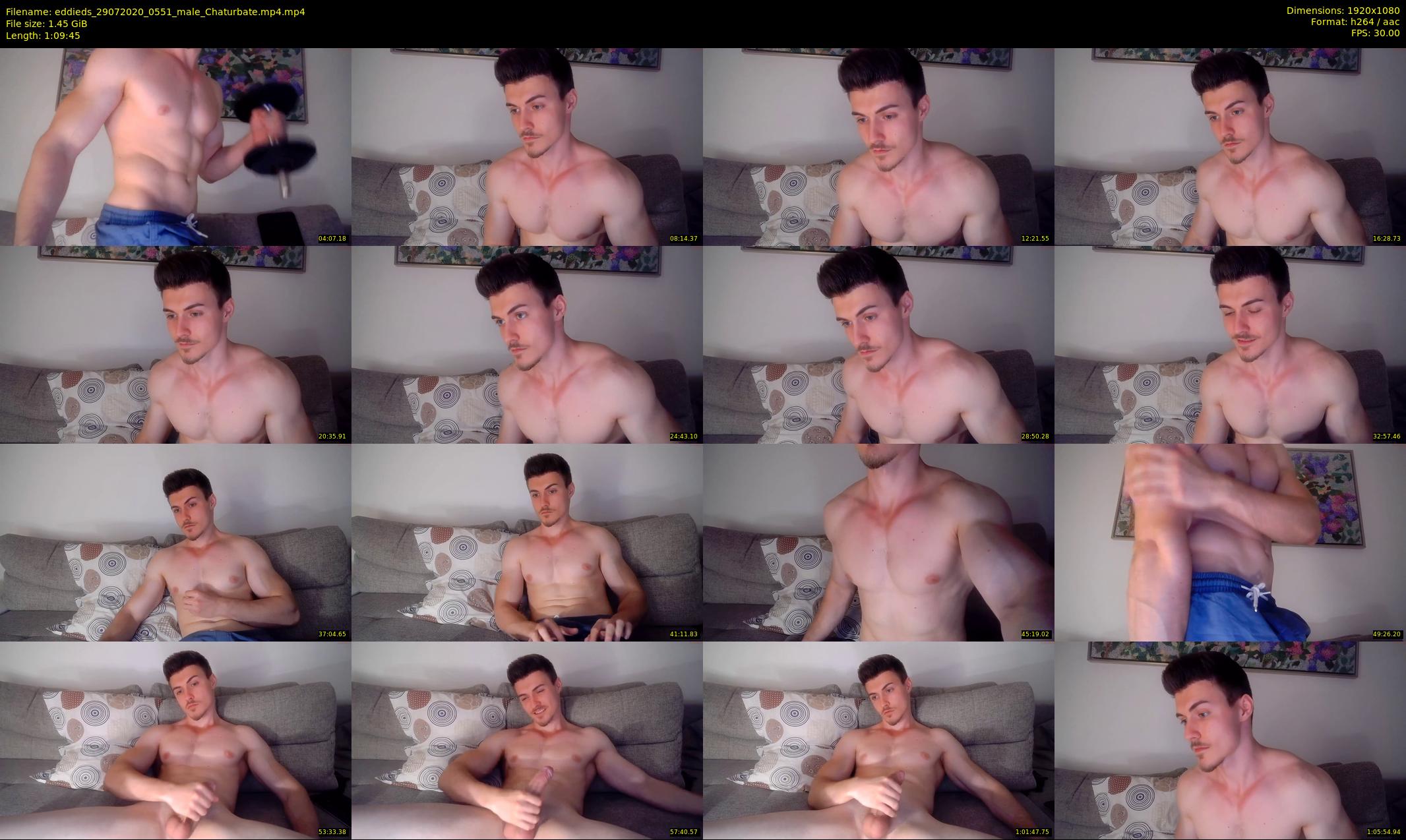 eddieds — 70 minute Chaturbate male cam show recording, 1080p, Jul 29, 2020
