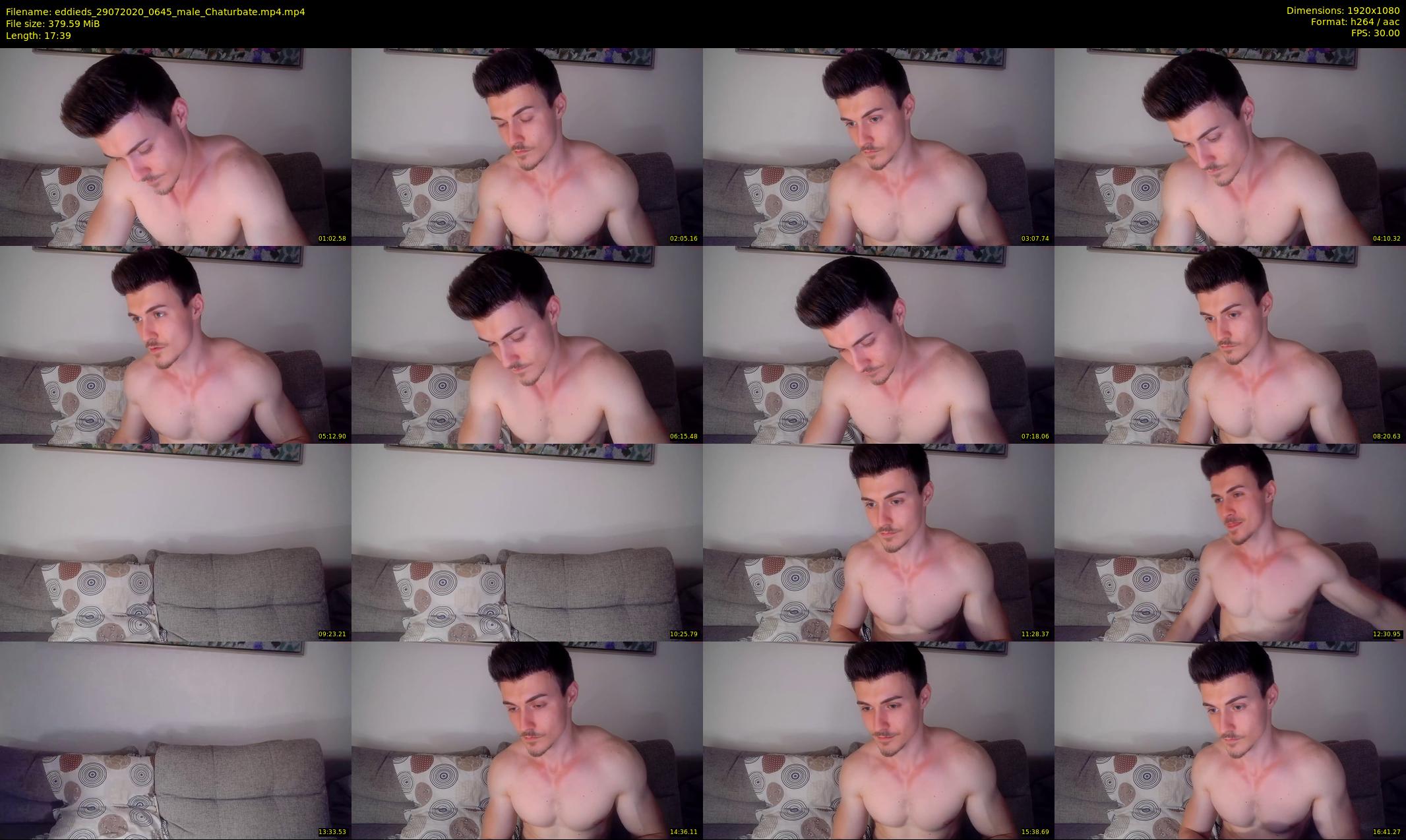 eddieds — 18 minute Chaturbate male cam show recording, 1080p, Jul 29, 2020