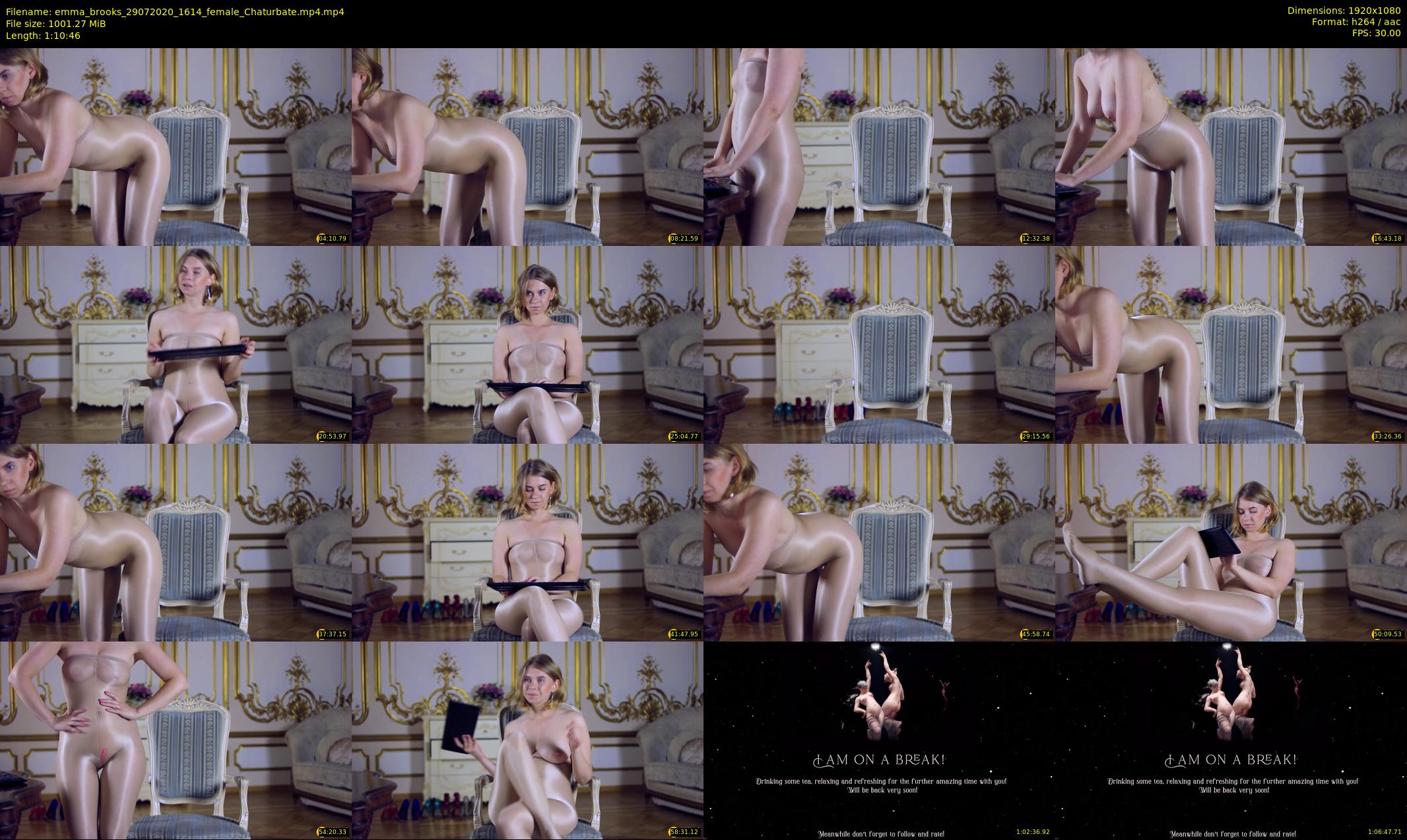 emma_brooks — 71 minute Chaturbate female cam show recording, 1080p, Jul 29, 2020