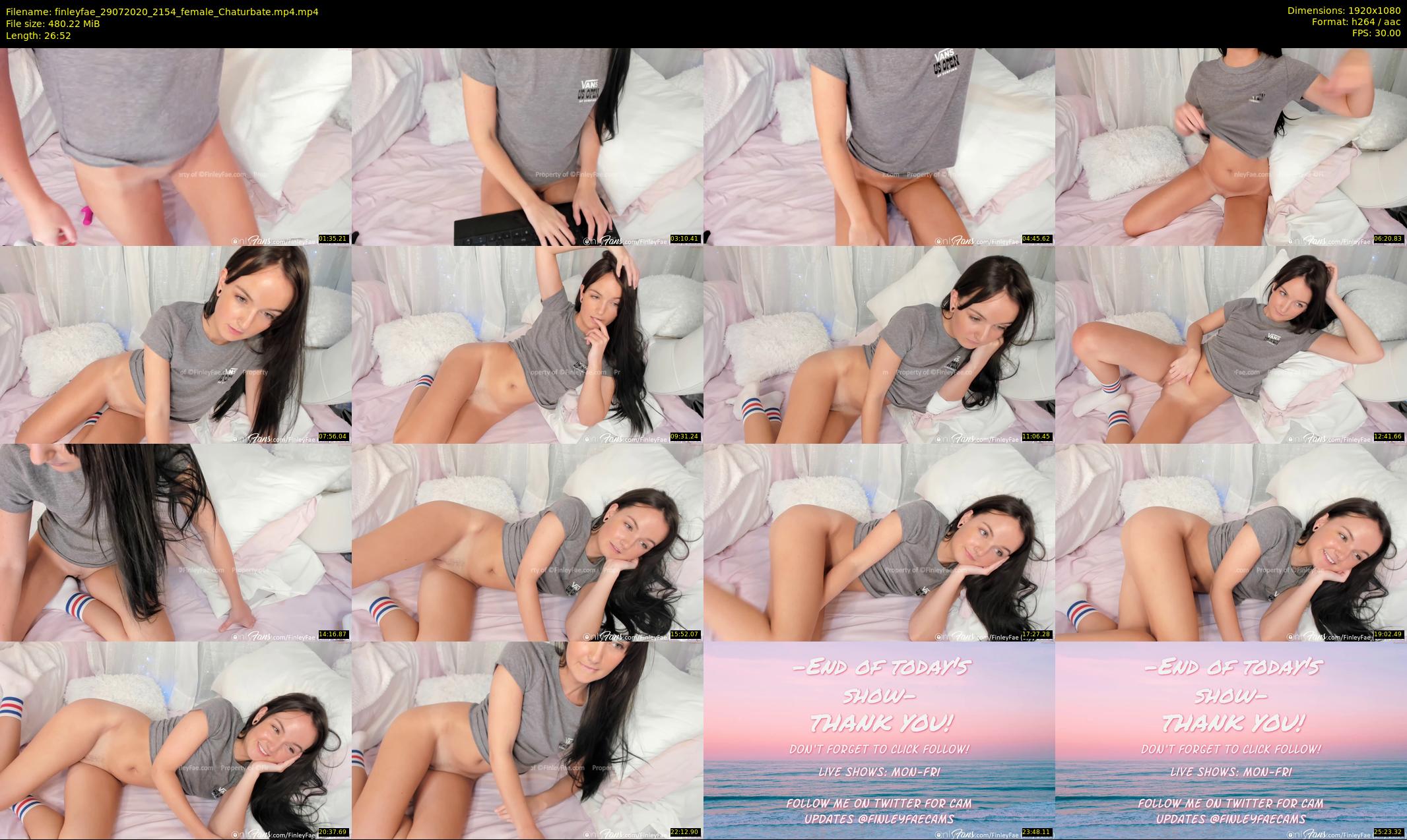 finleyfae — 27 minute Chaturbate female cam show recording, 1080p, Jul 29, 2020