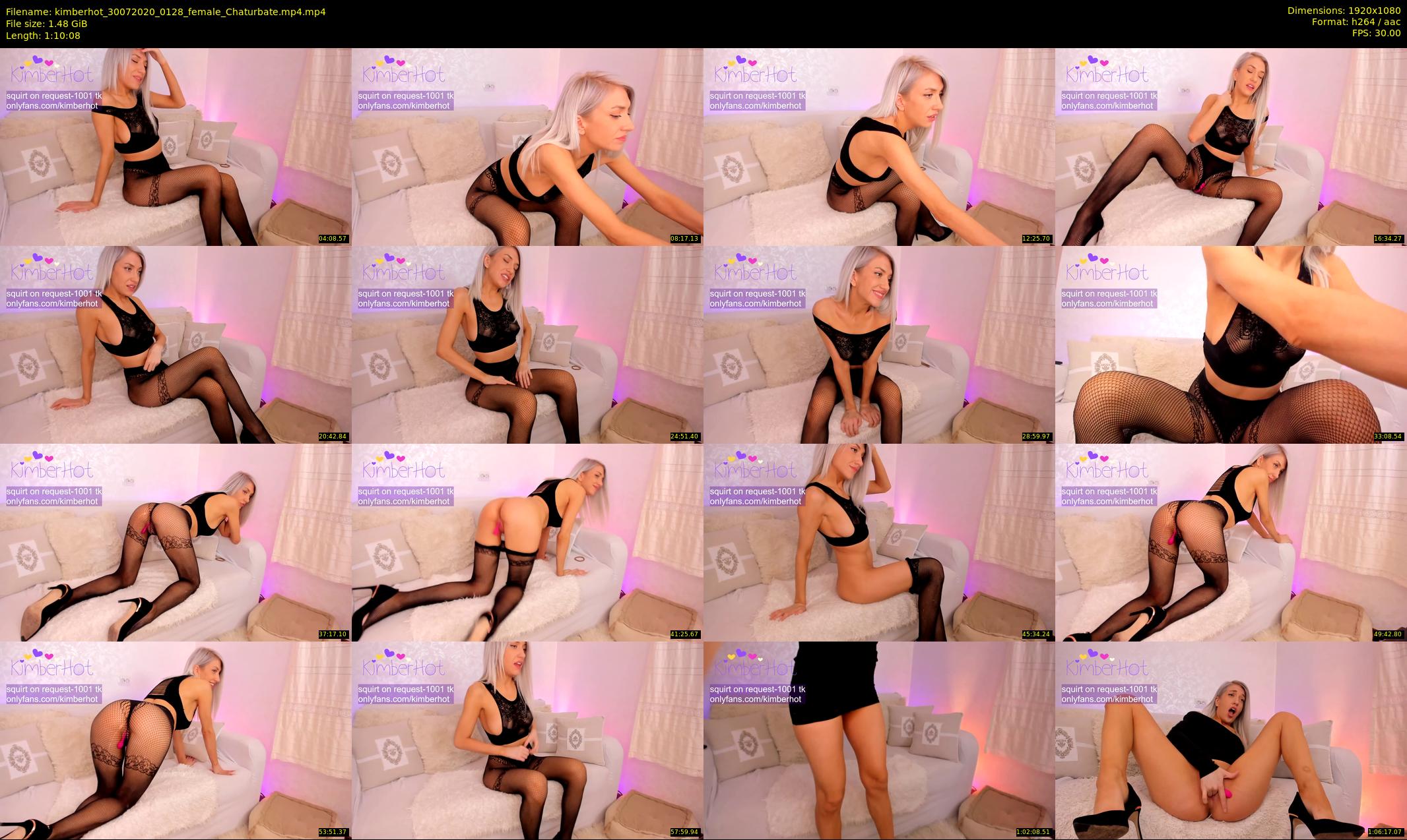 kimberhot — 71 minute Chaturbate female cam show recording, 1080p, Jul 30, 2020