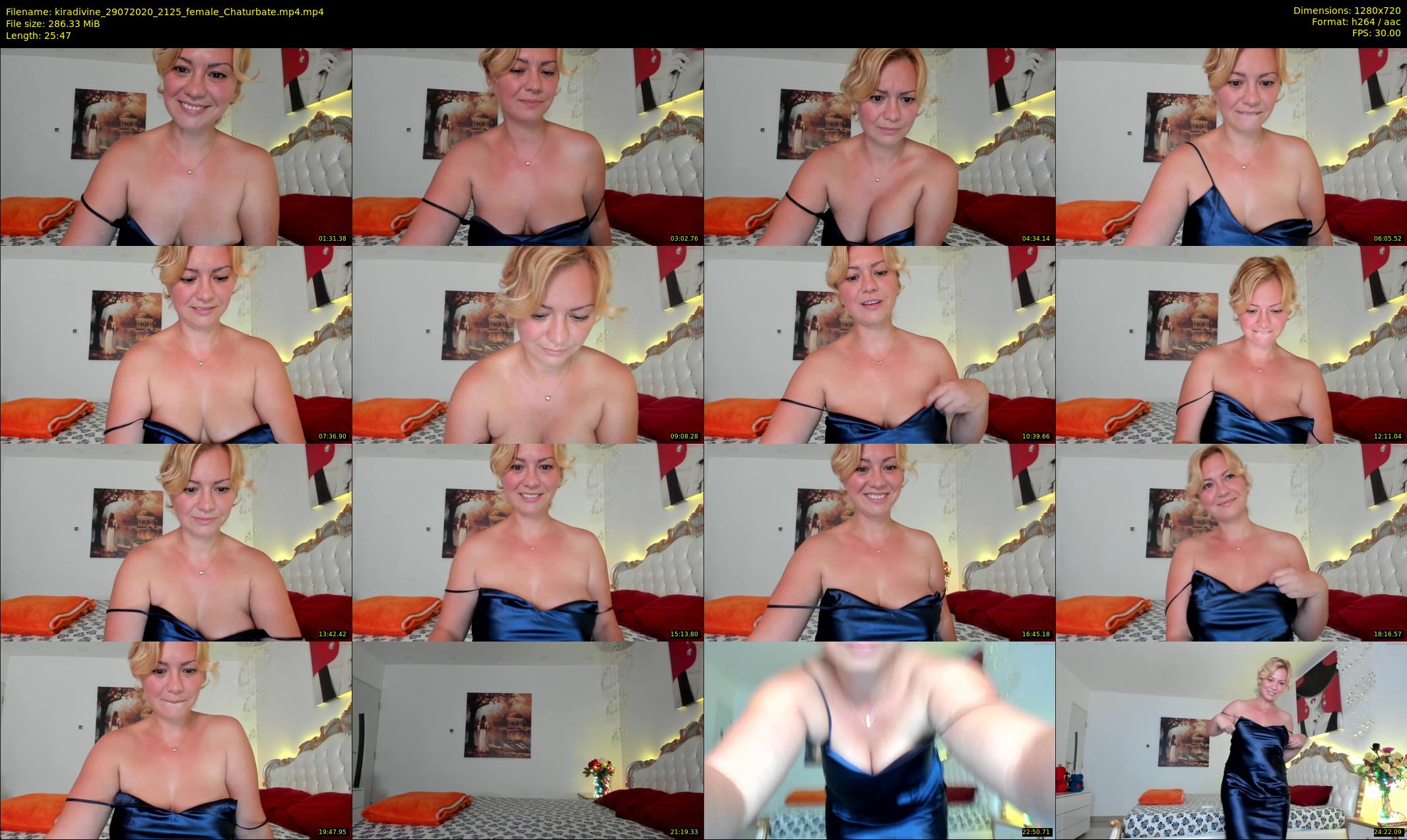 kiradivine — 26 minute Chaturbate female cam show recording, 720p, Jul 29, 2020