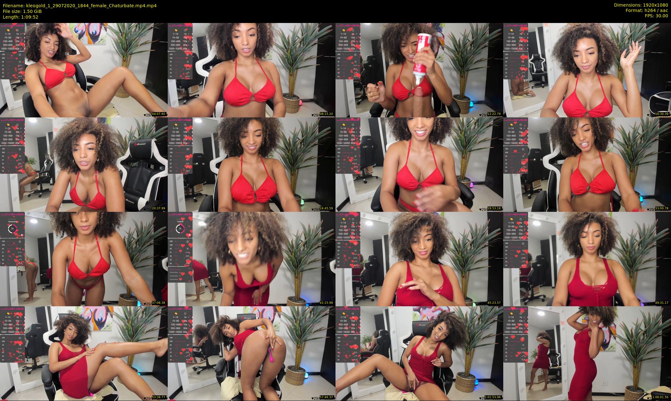 kleogold_1 — 70 minute Chaturbate female cam show recording, 1080p, Jul 29, 2020