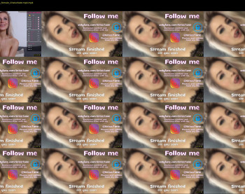 krissone — 60 minute Chaturbate female cam show recording, 720p, Jul 29, 2020