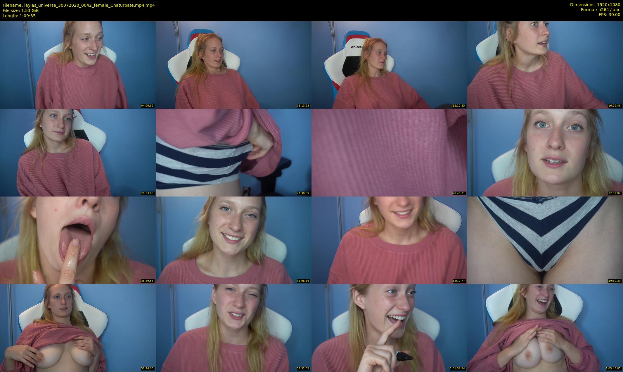 laylas_universe — 70 minute Chaturbate female cam show recording, 1080p, Jul 30, 2020