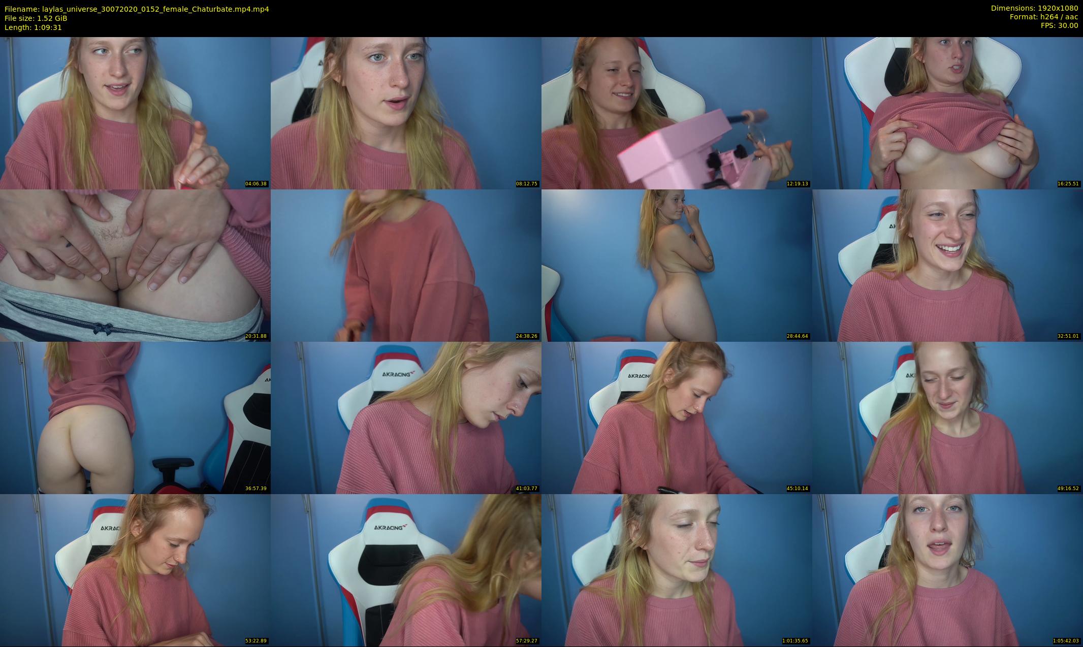laylas_universe — 70 minute Chaturbate female cam show recording, 1080p, Jul 30, 2020