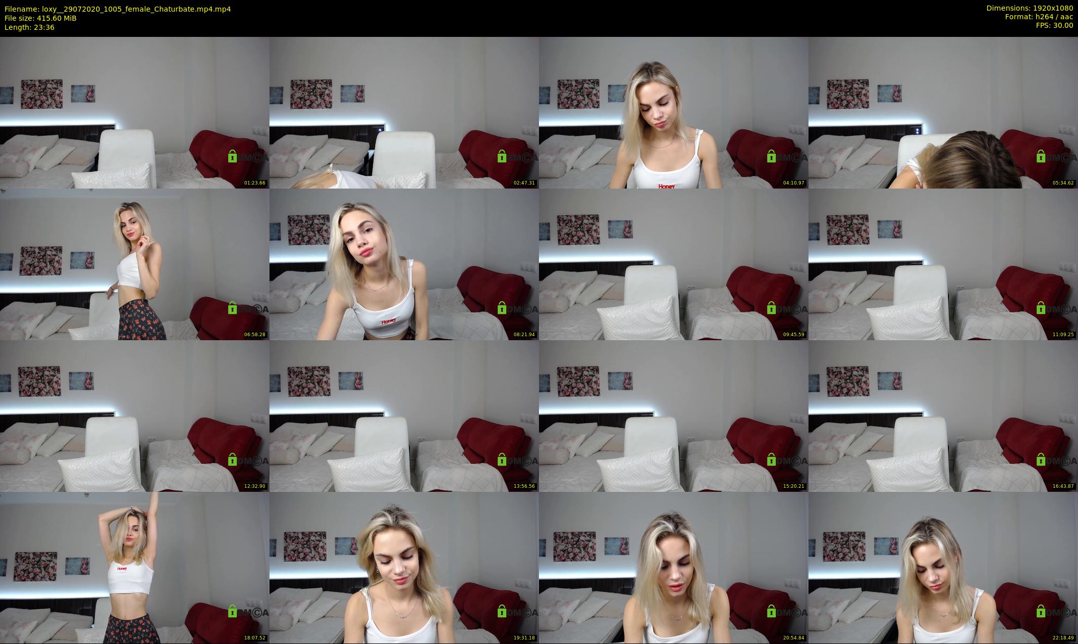 loxy_ — 24 minute Chaturbate female cam show recording, 1080p, Jul 29, 2020