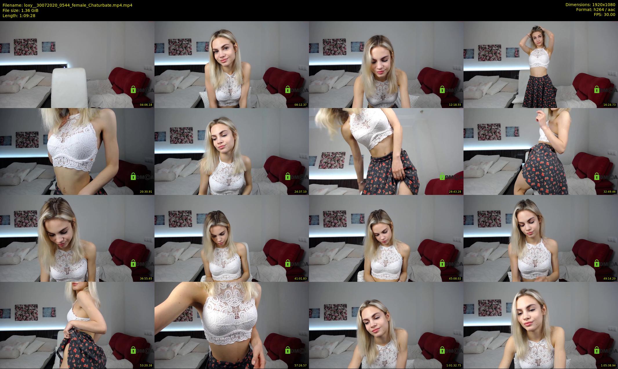 loxy_ — 70 minute Chaturbate female cam show recording, 1080p, Jul 30, 2020