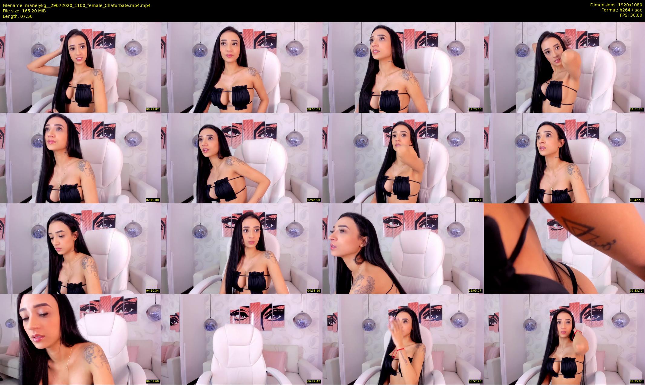 manelykg_ — 8 minute Chaturbate female cam show recording, 1080p, Jul 29, 2020