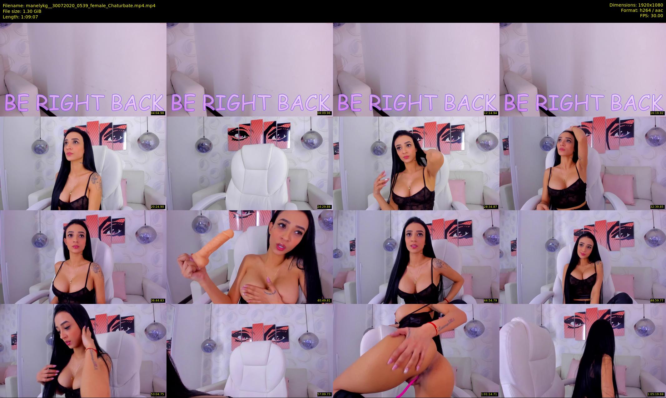 manelykg_ — 70 minute Chaturbate female cam show recording, 1080p, Jul 30, 2020