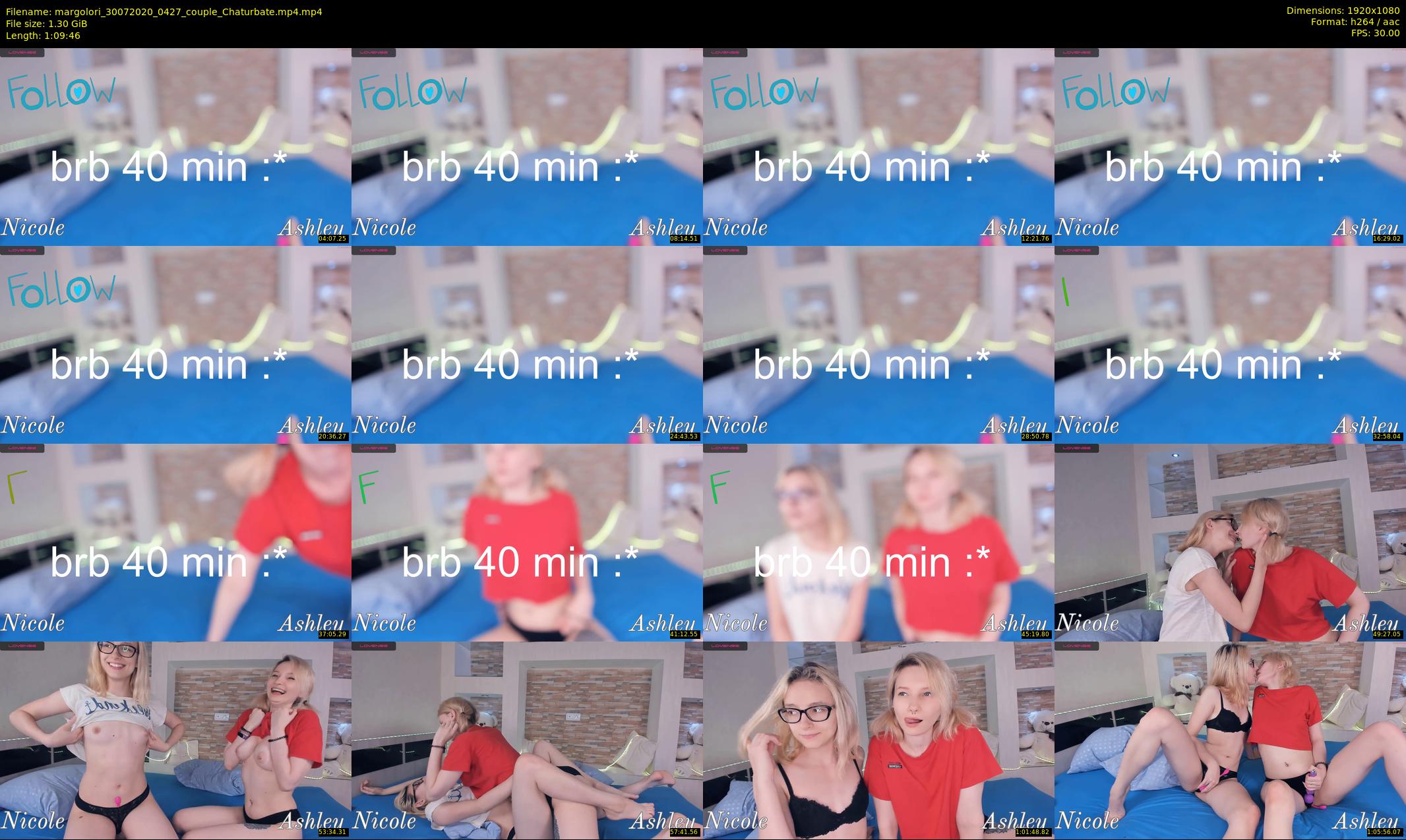 margolori — 70 minute Chaturbate couple cam show recording, 1080p, Jul 30, 2020