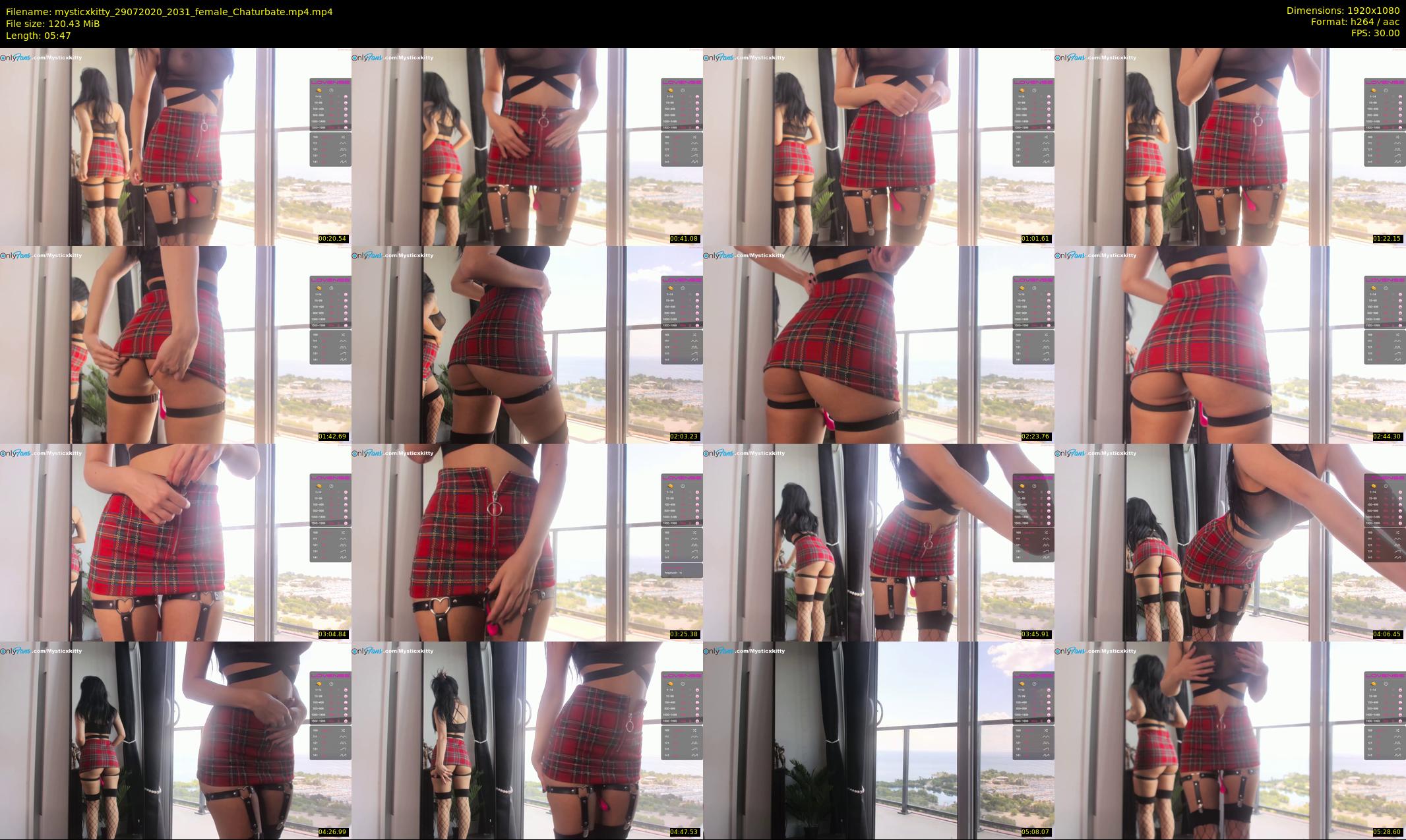 mysticxkitty — 6 minute Chaturbate female cam show recording, 1080p, Jul 29, 2020