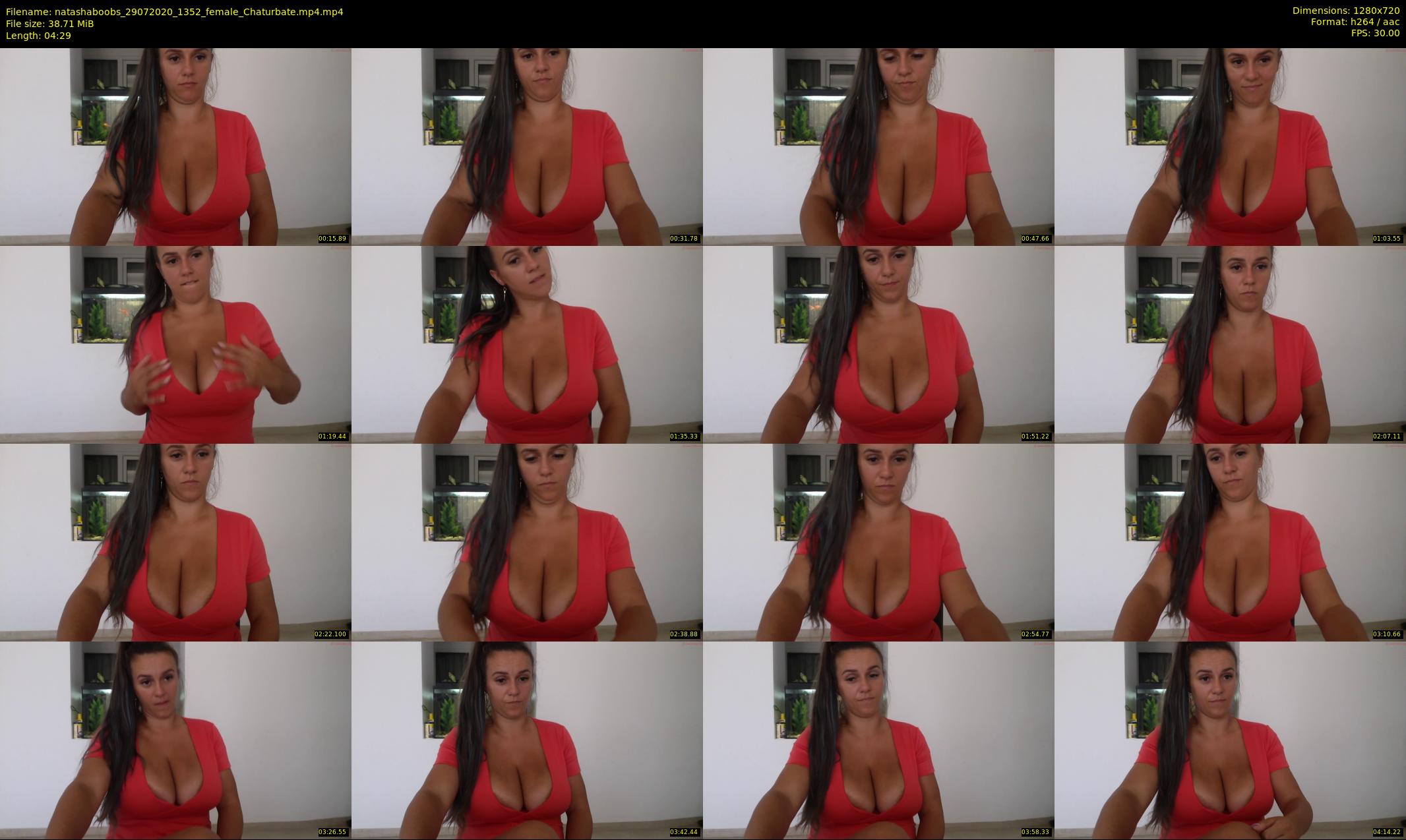 natashaboobs — 5 minute Chaturbate female cam show recording, 720p, Jul 29, 2020