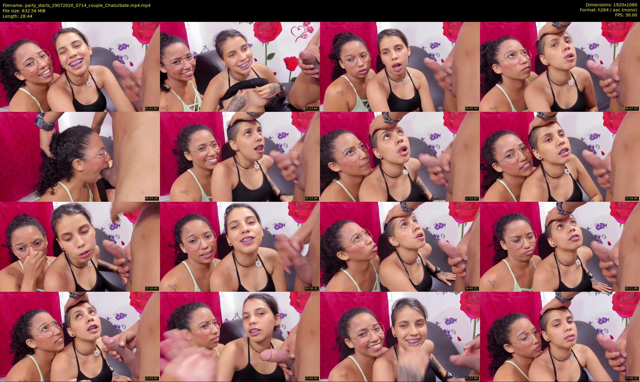 party_starts — 29 minute Chaturbate couple cam show recording, 1080p, Jul 29, 2020
