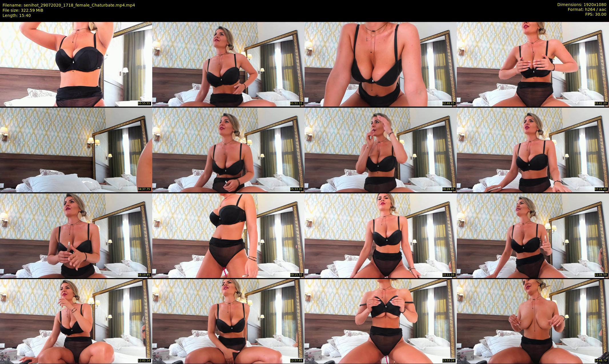 senihot — 16 minute Chaturbate female cam show recording, 1080p, Jul 29, 2020