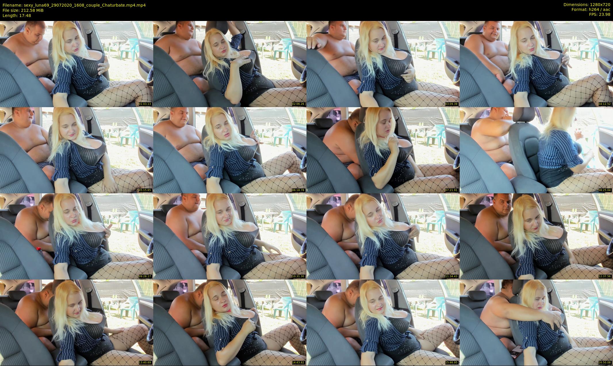 sexy_luna69 — 18 minute Chaturbate couple cam show recording, 720p, Jul 29, 2020