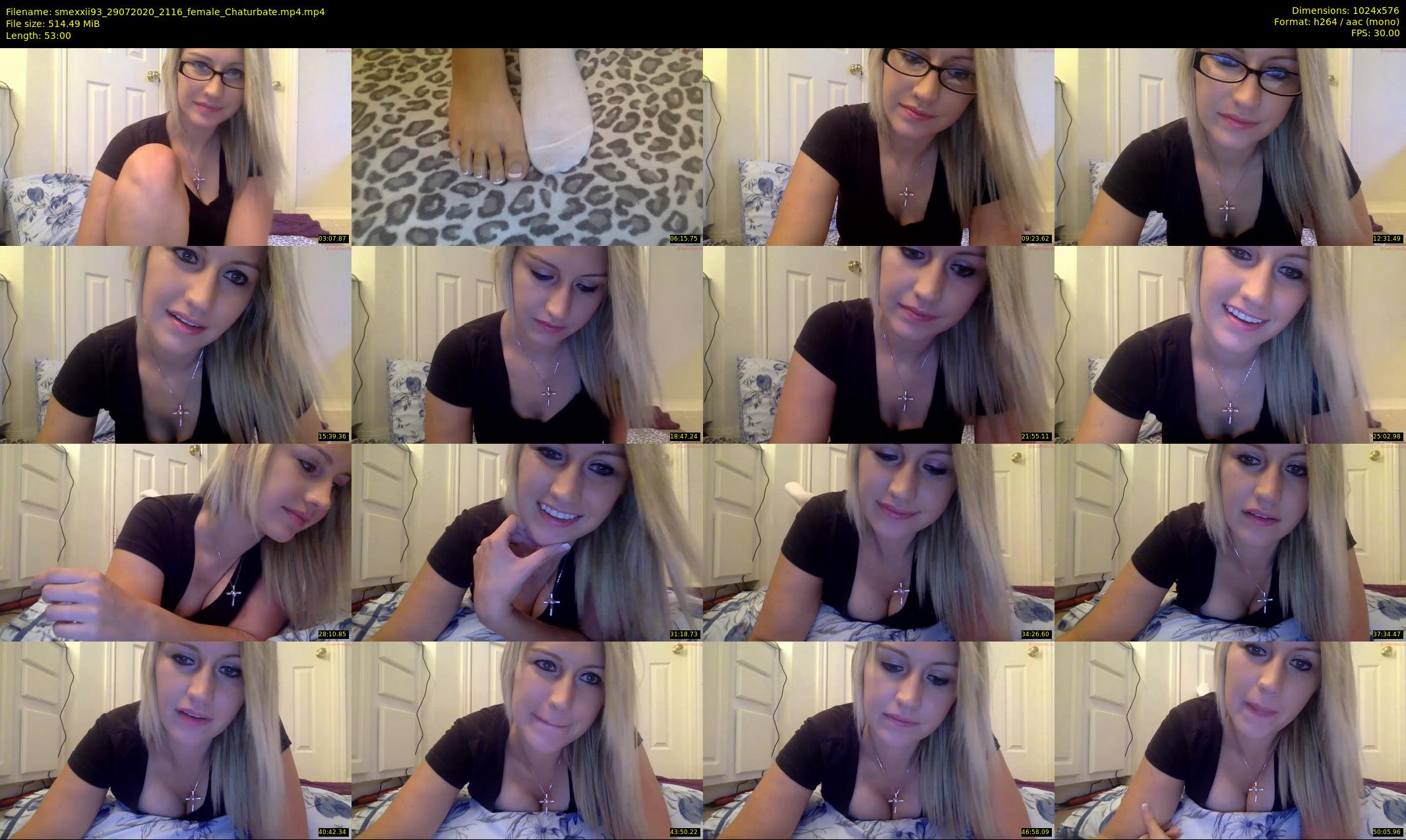 smexxii93 — 53 minute Chaturbate female cam show recording, 480p, Jul 29, 2020