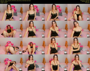 sophia_alejandra — 114 minute Chaturbate female cam show recording, 720p, Jul 29, 2020
