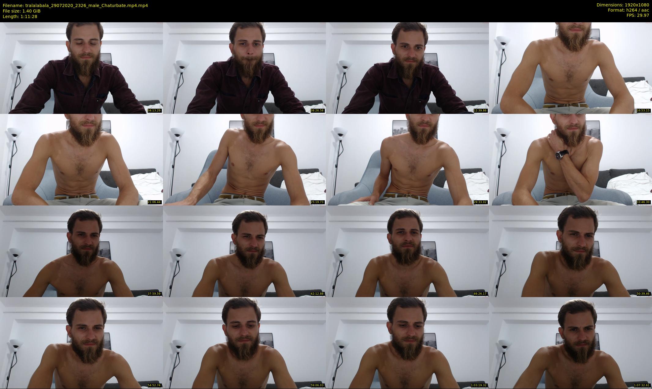 tralalabala — 72 minute Chaturbate male cam show recording, 1080p, Jul 29, 2020