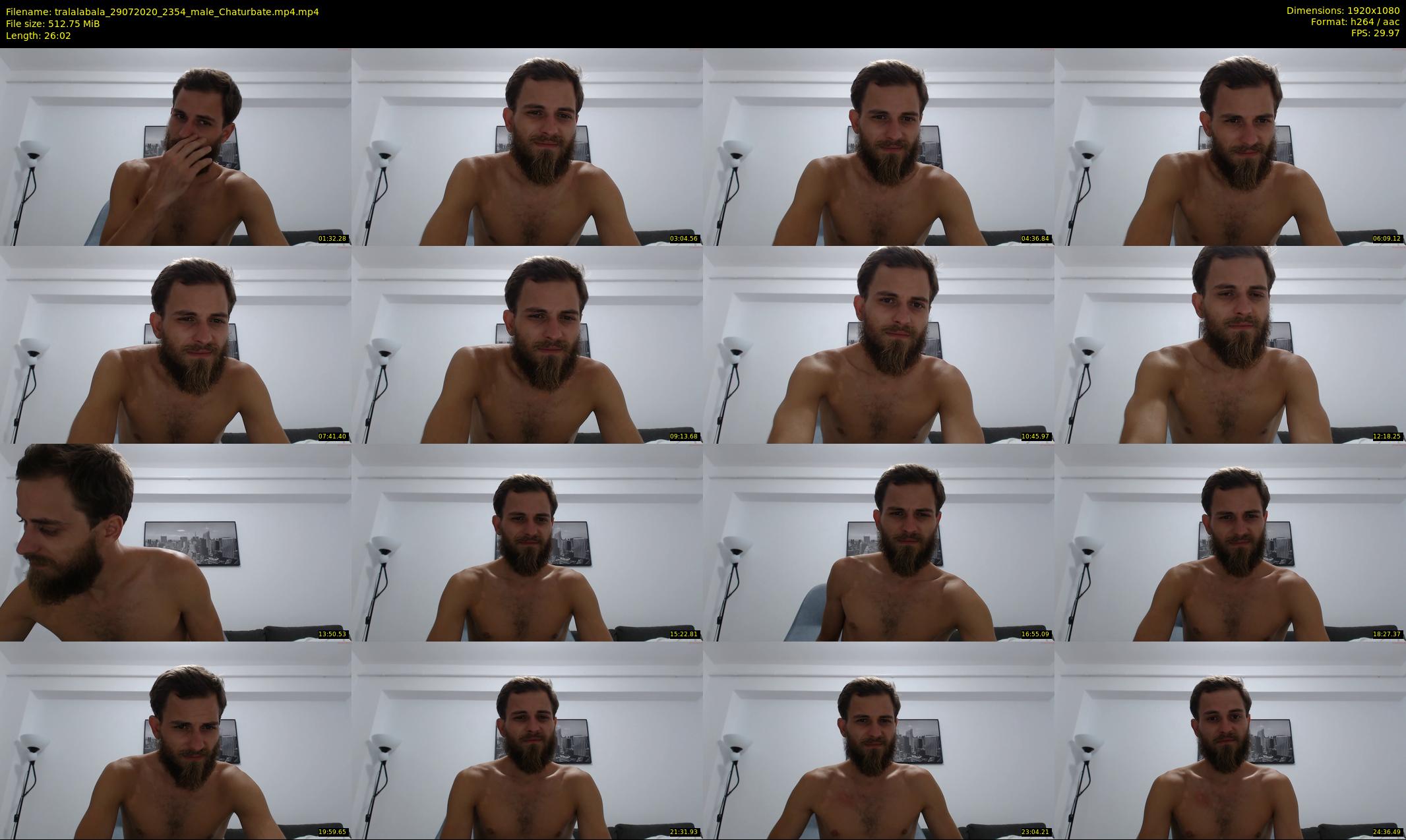tralalabala — 27 minute Chaturbate male cam show recording, 1080p, Jul 29, 2020
