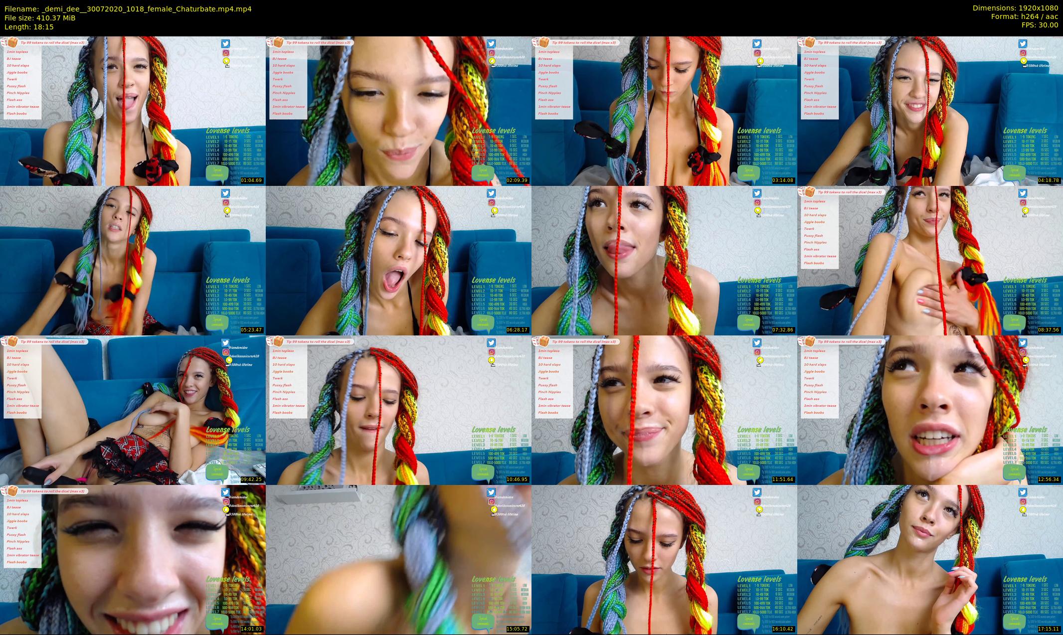 _demi_dee_ — 19 minute Chaturbate female cam show recording, 1080p, Jul 30, 2020